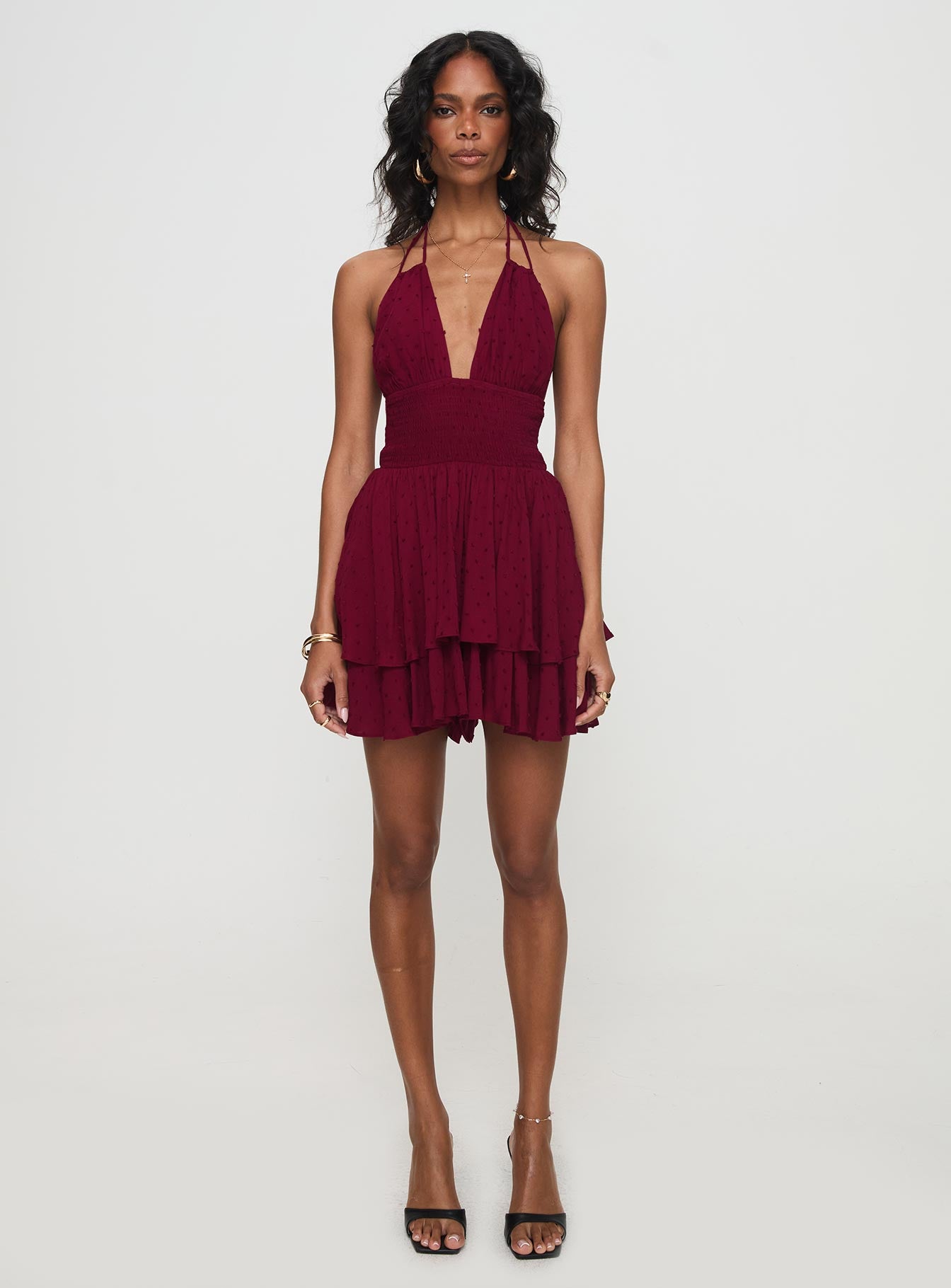 Bonfire Romper Burgundy Pictures Cheap Pice