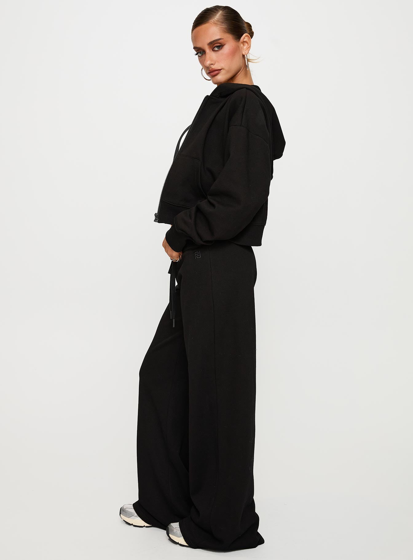 Mindful Low Rise Pant Black Visa Payment Cheap Pice