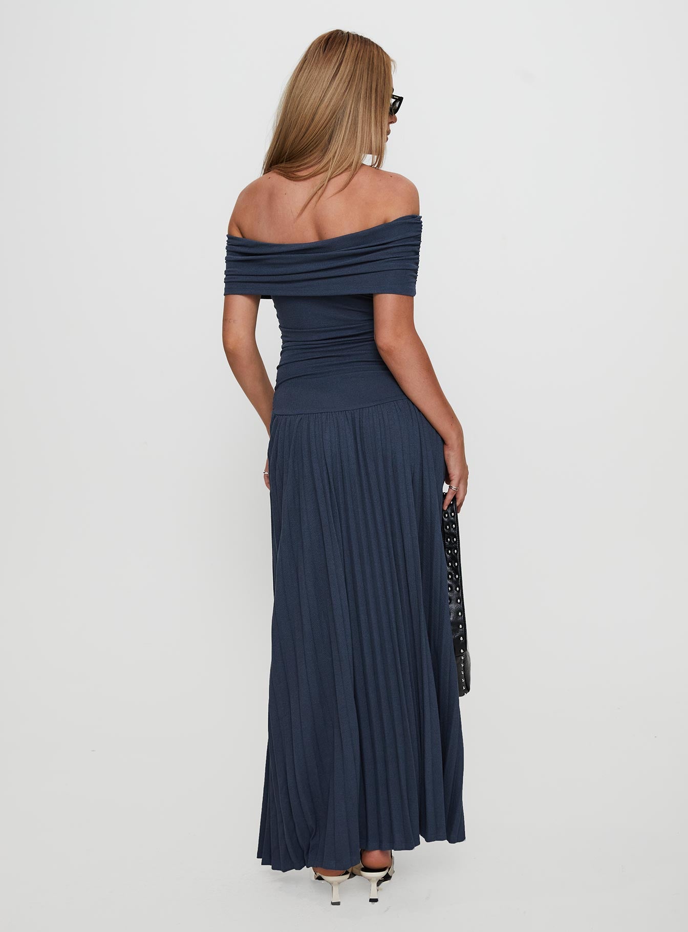 Field Of Dreams Maxi Dress Navy Manchester Great Sale Online