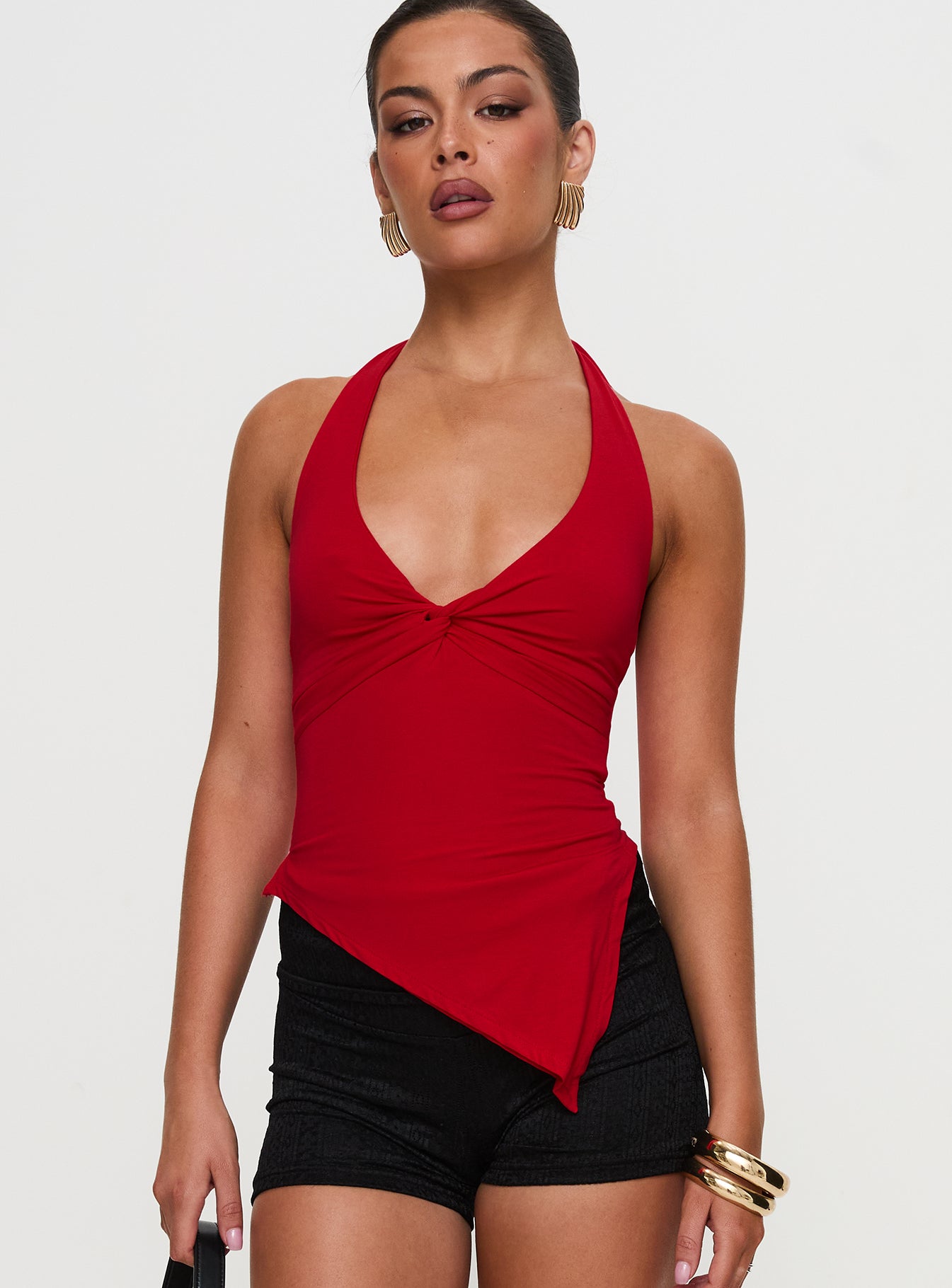 Chilli Halter Top Red Cheapest Online