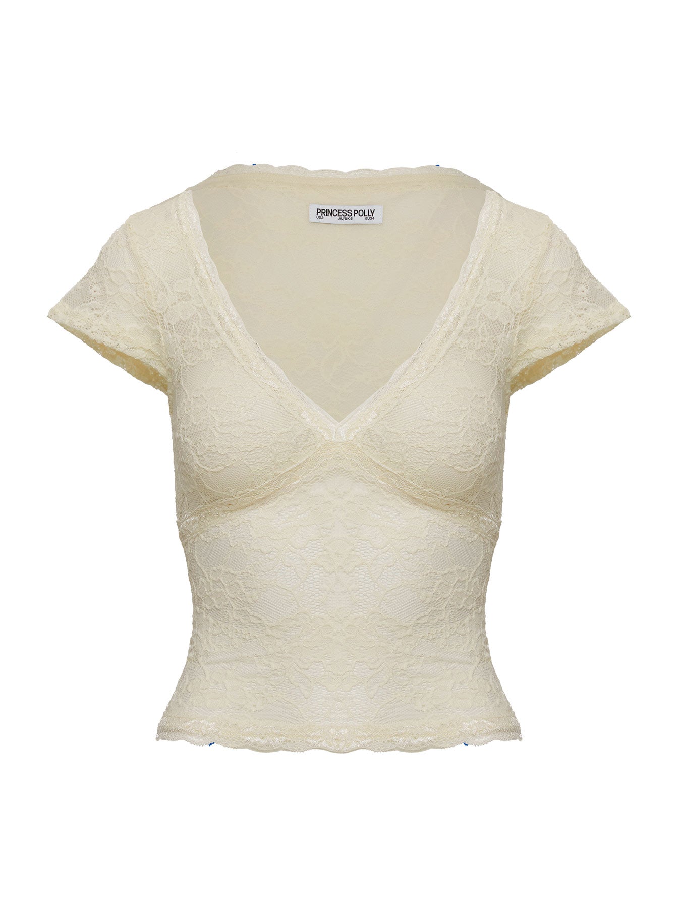 Most Ardently Lace Top Cream Popular Sale Online
