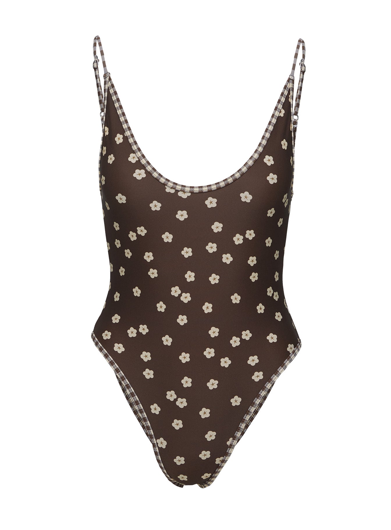 Mullen One Piece Brown Floral 2025 Online