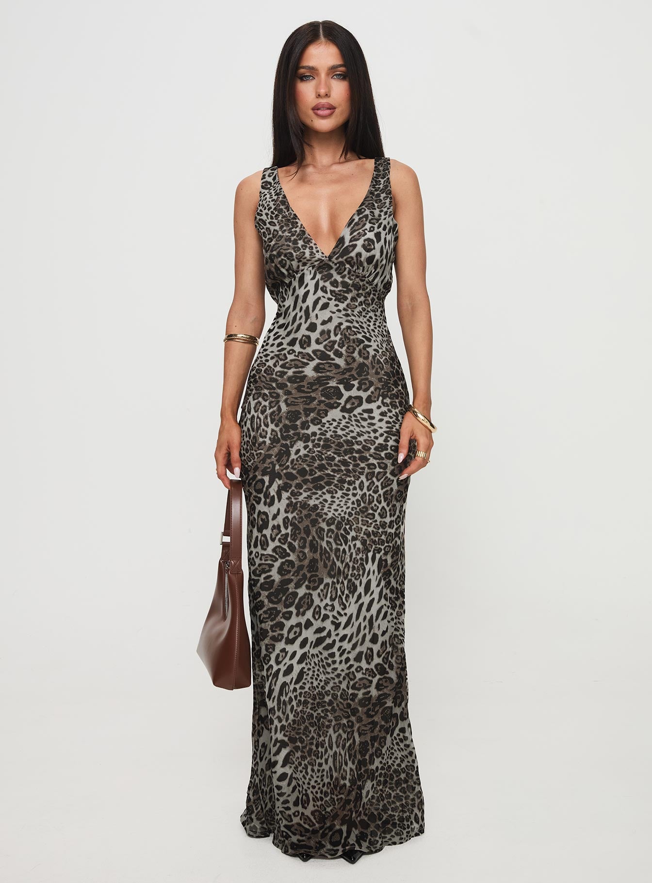 Nellie Maxi Dress Leopard 2025 Online