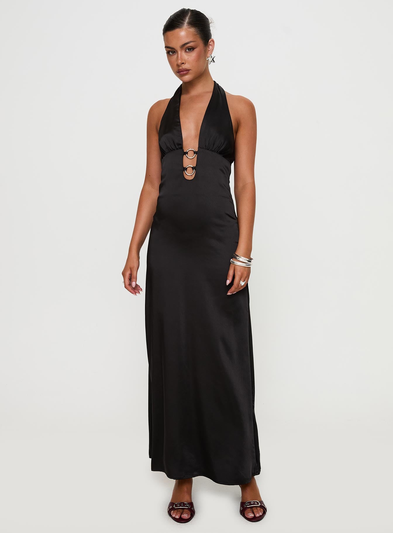 Fortress Maxi Dress Black Very Cheap