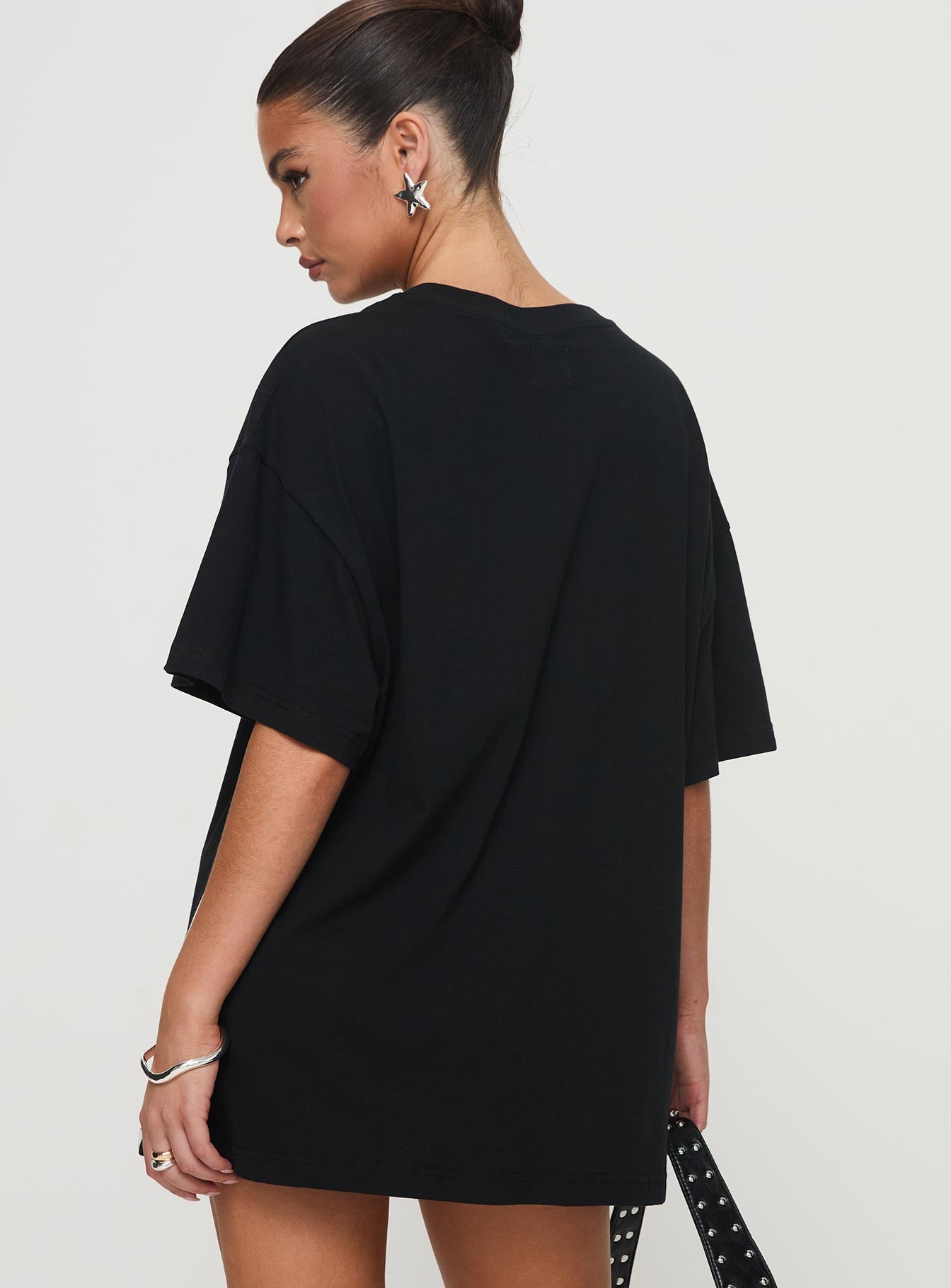 Goal La Oversized Tee Black For Nice