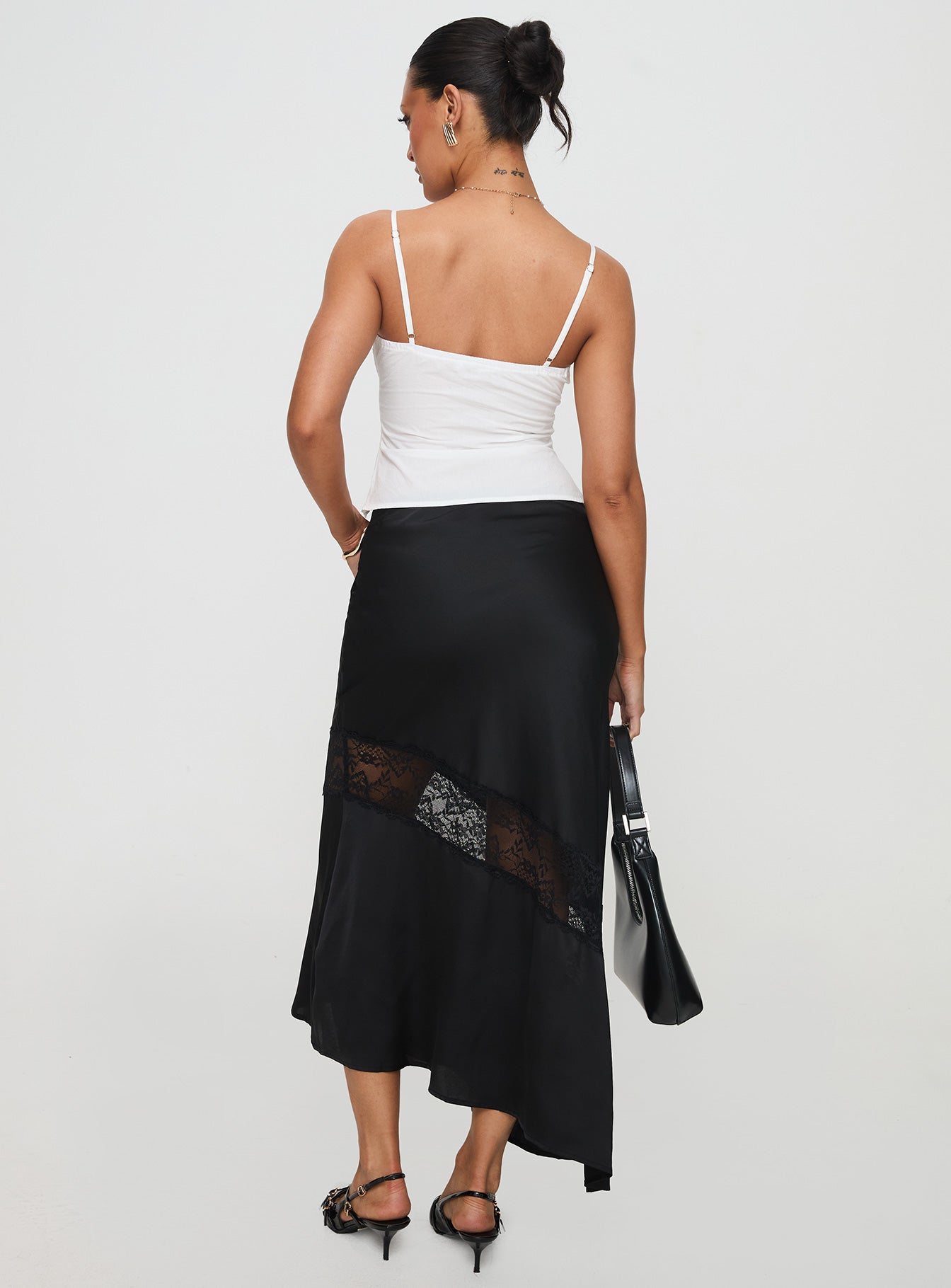 Carrion Lace Maxi Skirt Black Free Shipping Best Pices