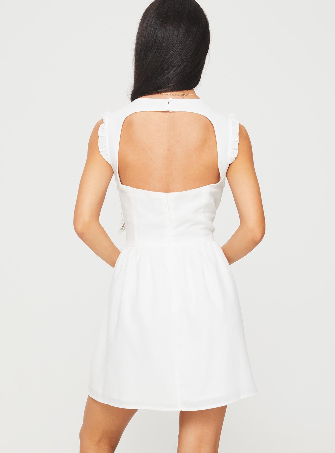 Mochi Mini Dress White For Cheap Sale Online