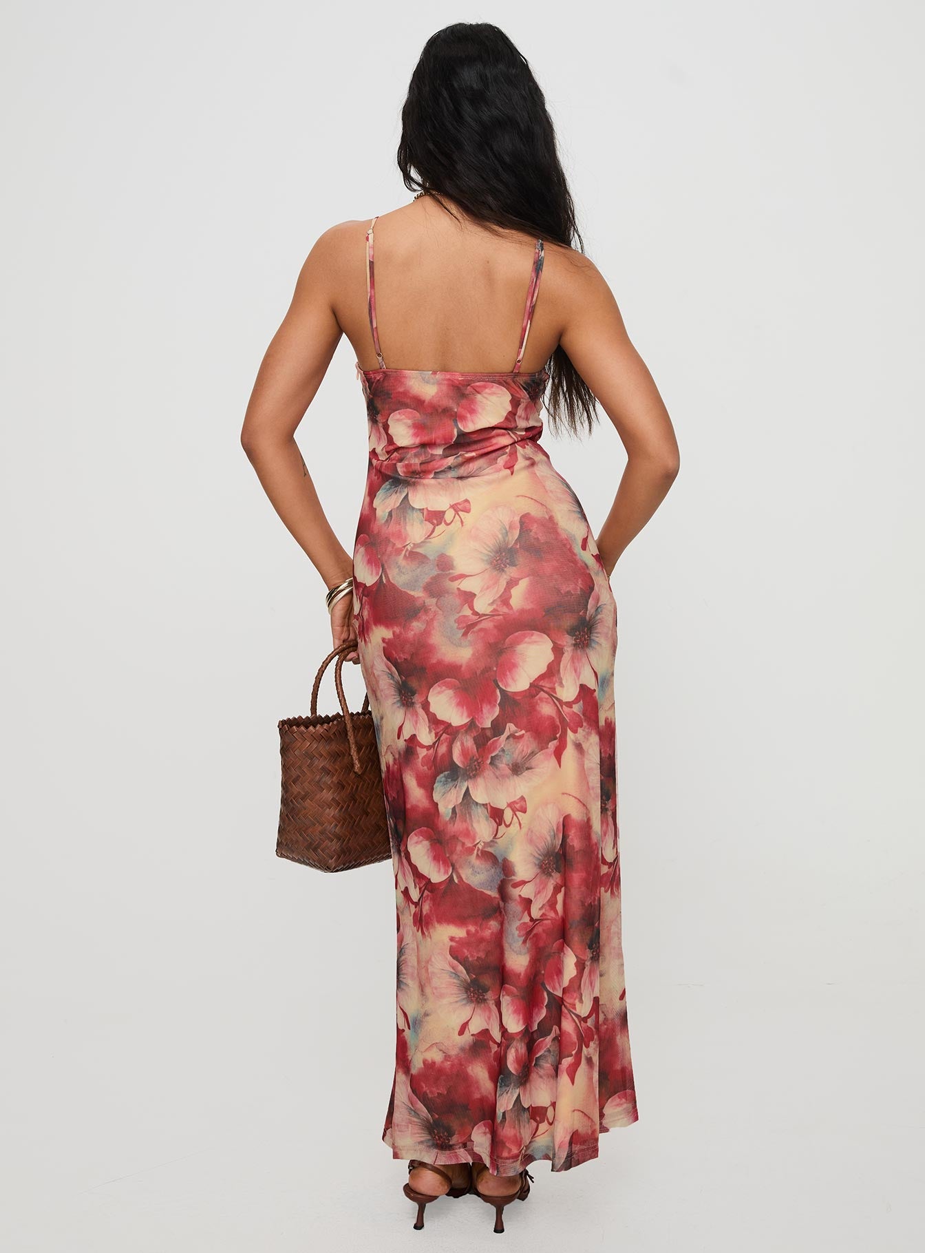 Fortunata Maxi Dress Floral / Multi Discount Fast Delivery