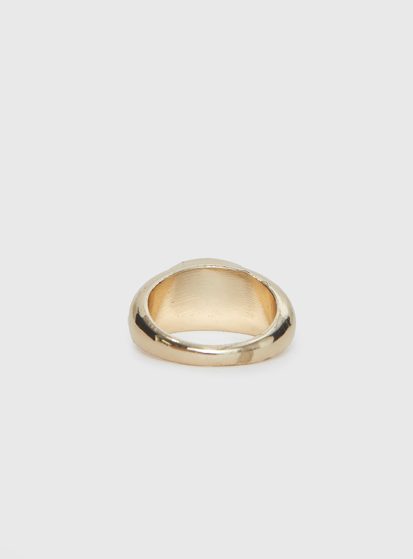 The Gamble Ring Gold / Red Fashionable Sale Online