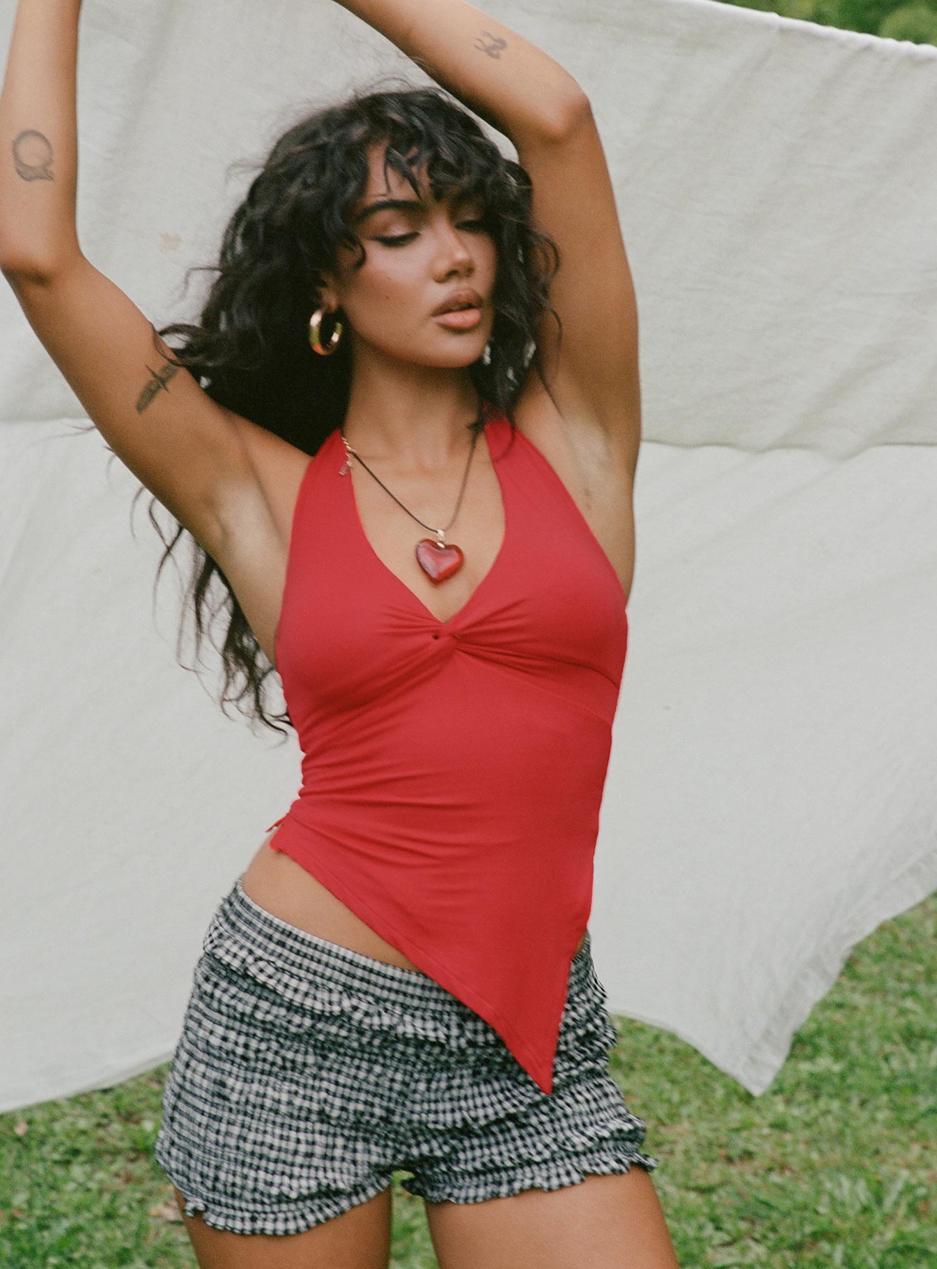 Chilli Halter Top Red Cheapest Online