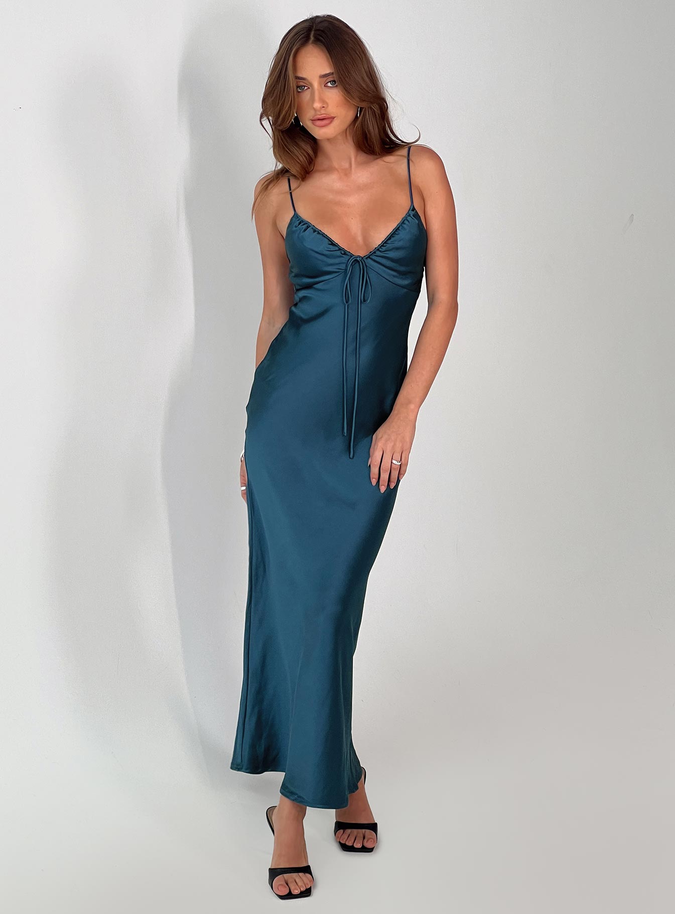 Maguire Maxi Dress Navy Buy Cheap Comfortable