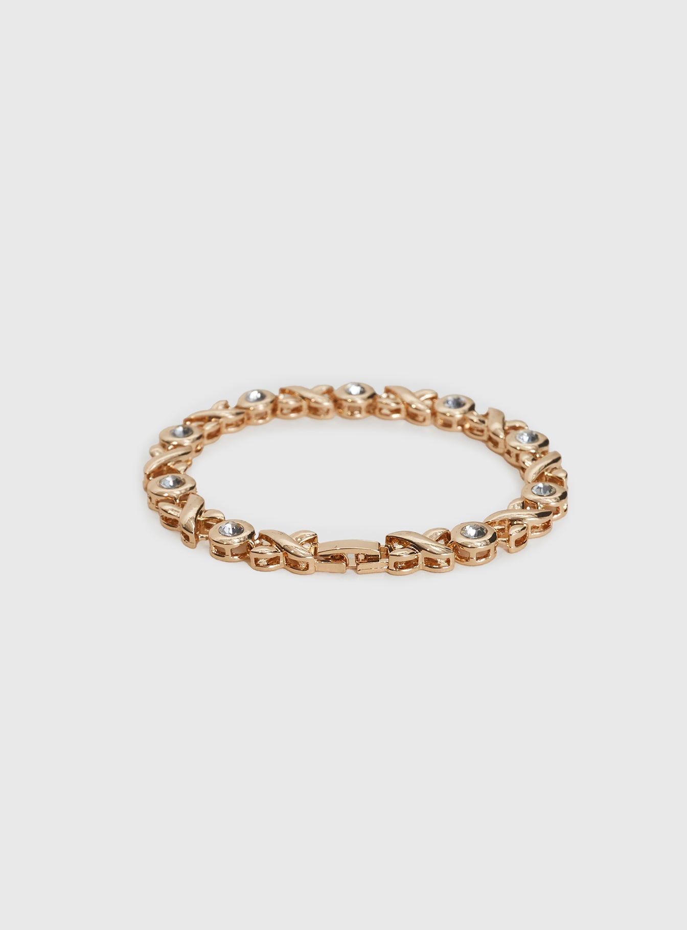 With A Kiss Bracelet Gold Cheap Sale Low Cost