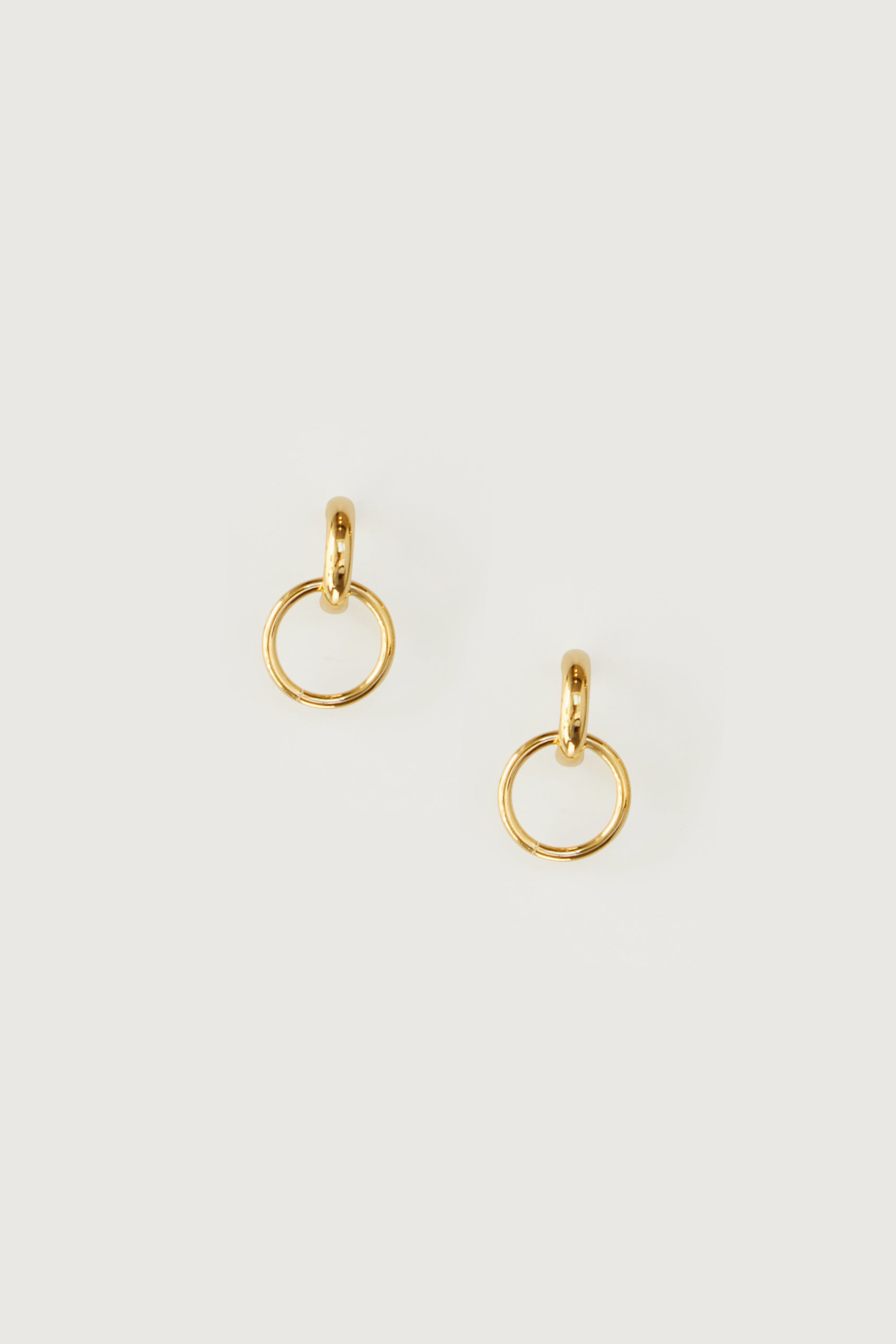 LINKED HOOP EARRING Clearance Extremely