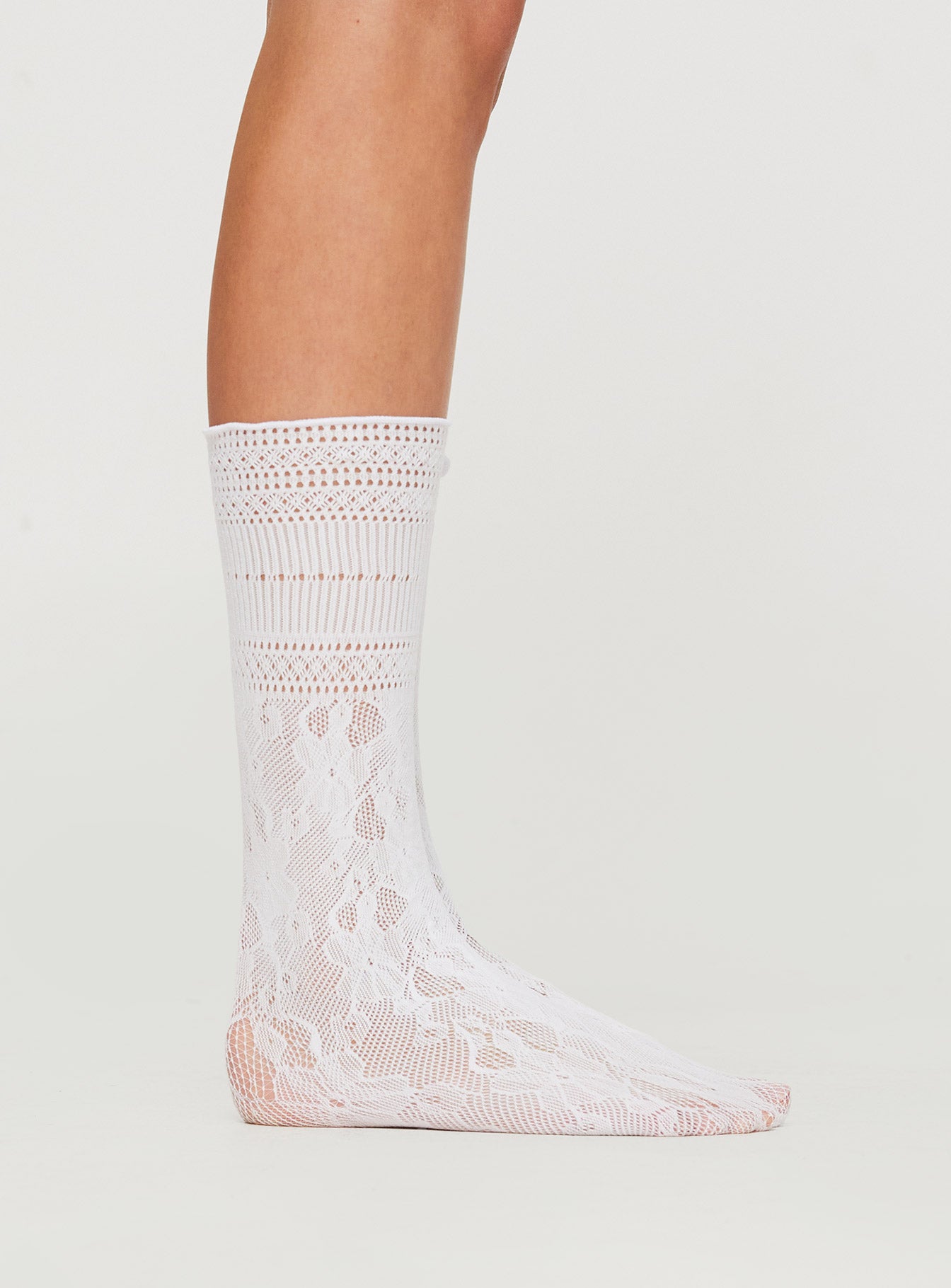 Arneway White Frill Sock White Pictures Cheap Online