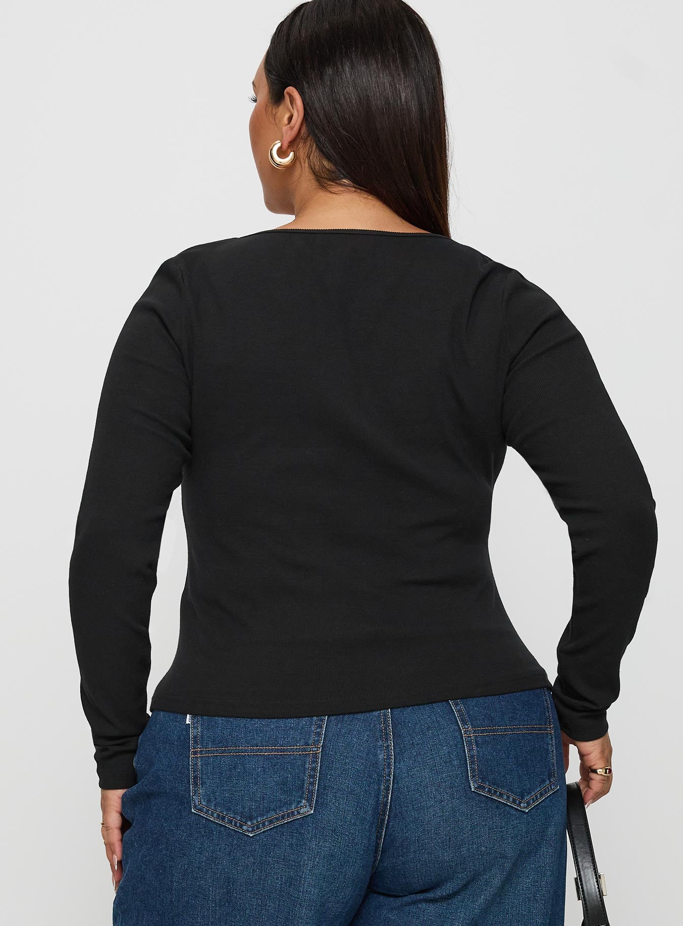 Baseline Long Sleeve Top Black Curve Ebay Online