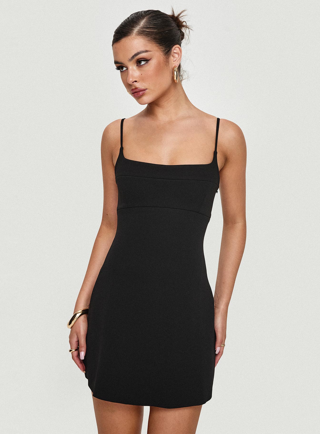 Rousselet Mini Dress Black Discount Low Shipping Fee