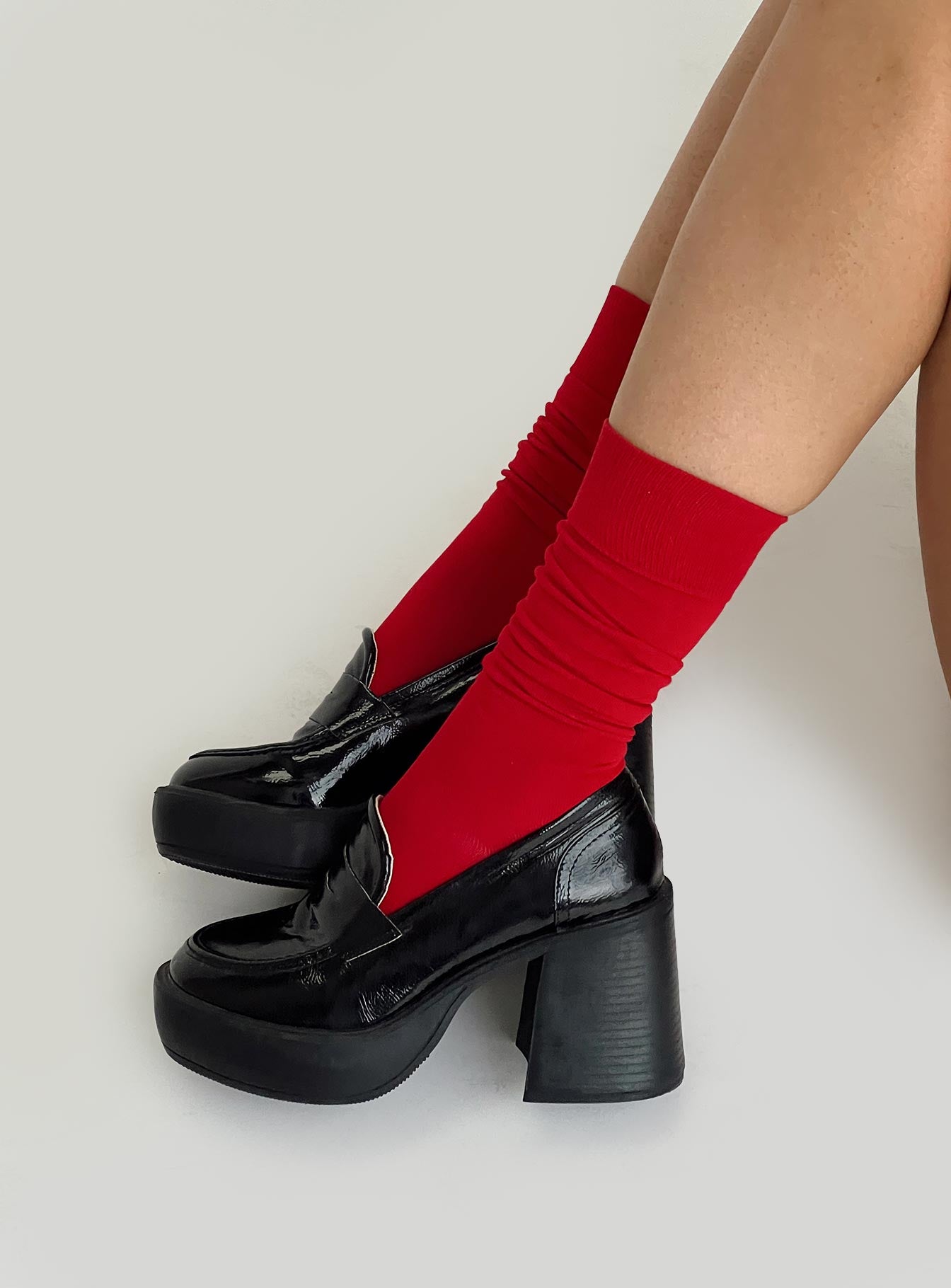 Idalia Socks Red Tumblr Sale Online