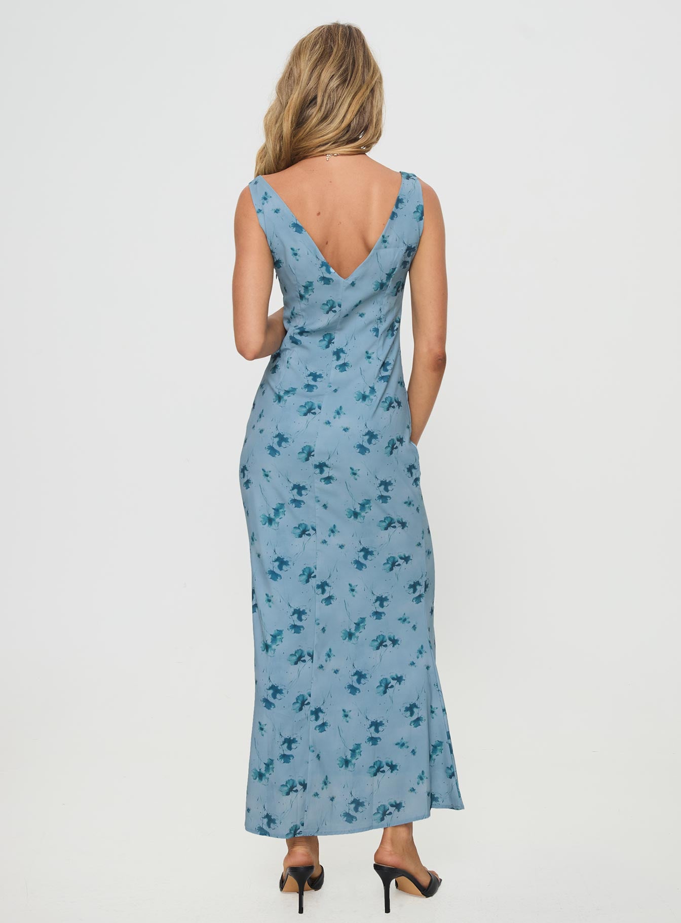 Donnelly Maxi Dress Blue Perfect Sale Online