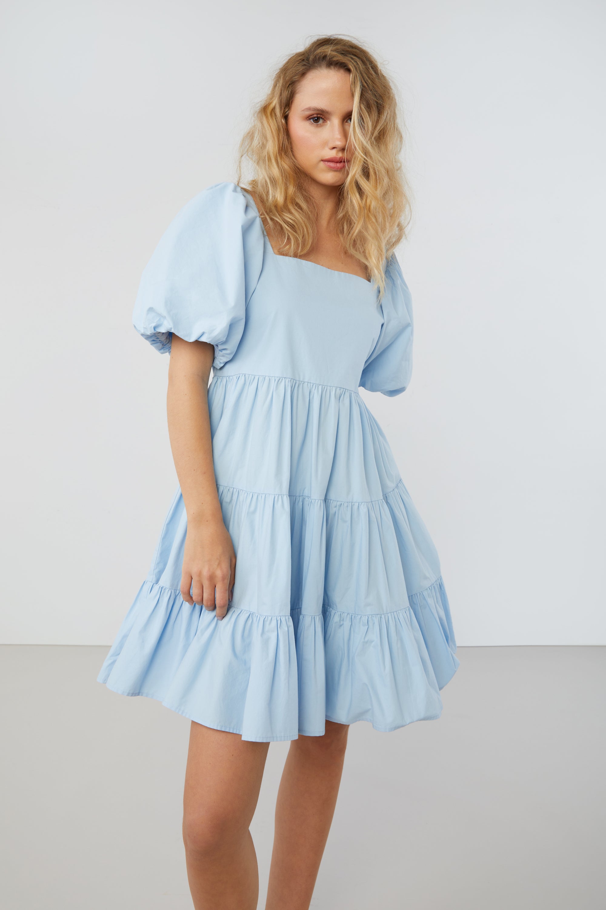 PUFF SLEEVE DRESS The Cheapest