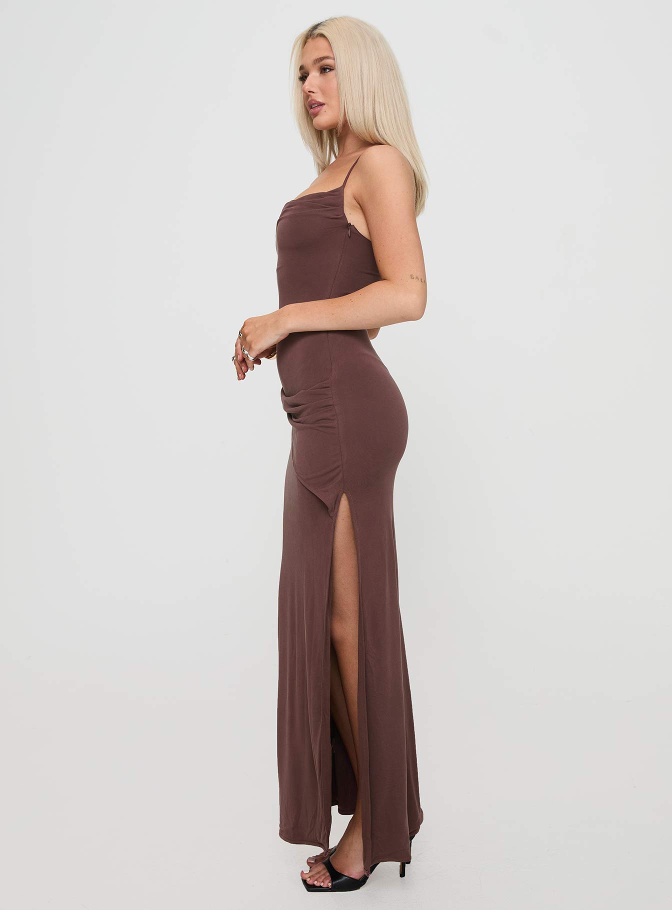 Marchesi Maxi Dress Chocolate Buy Online Cheap Pice