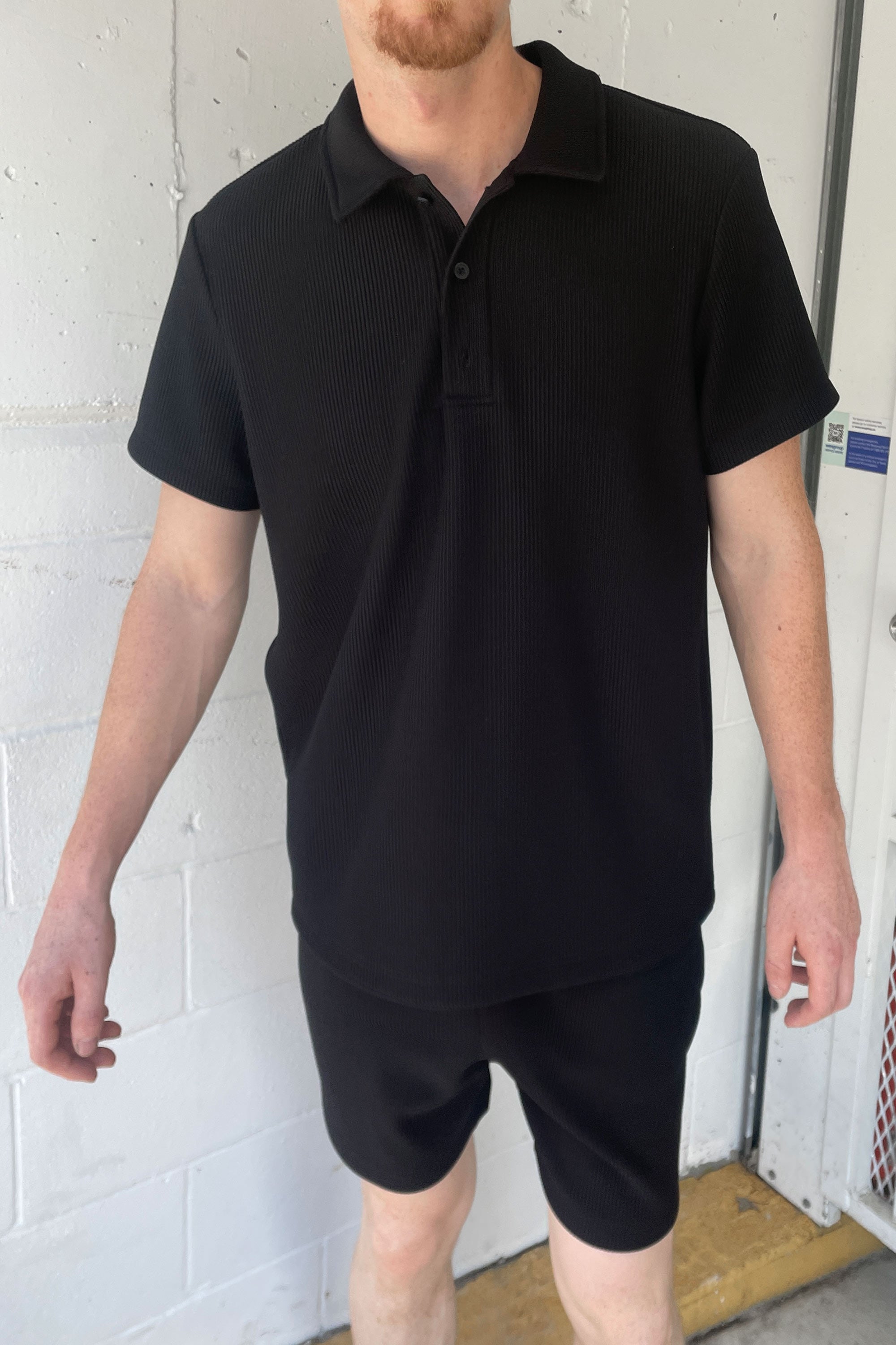 RIBBED POLO T-SHIRT Cheap Shop