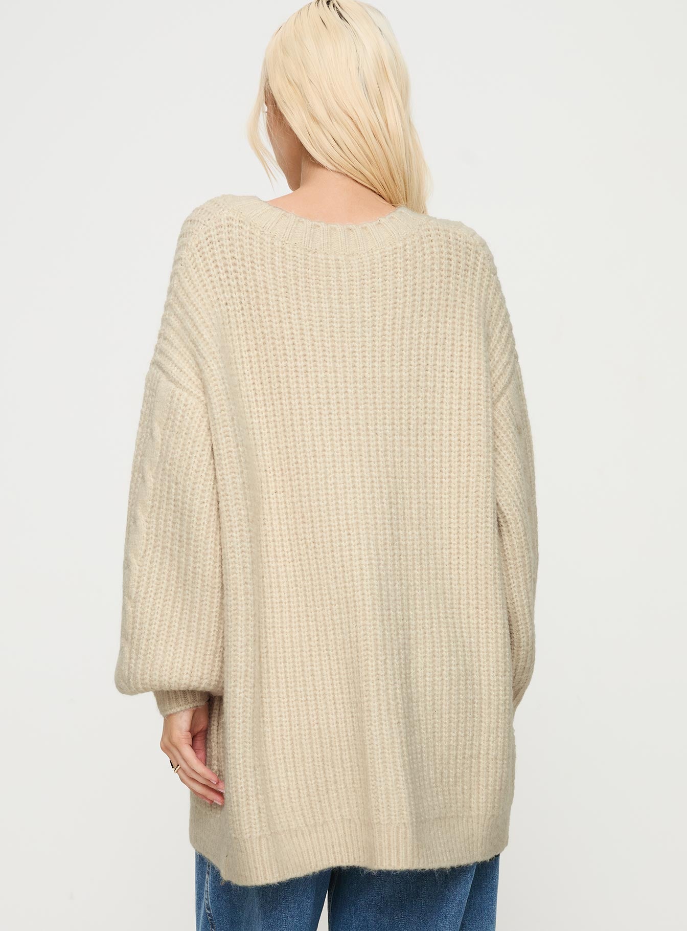 Cameliah Knit Cardigan Cream Cheap Geniue Stockist