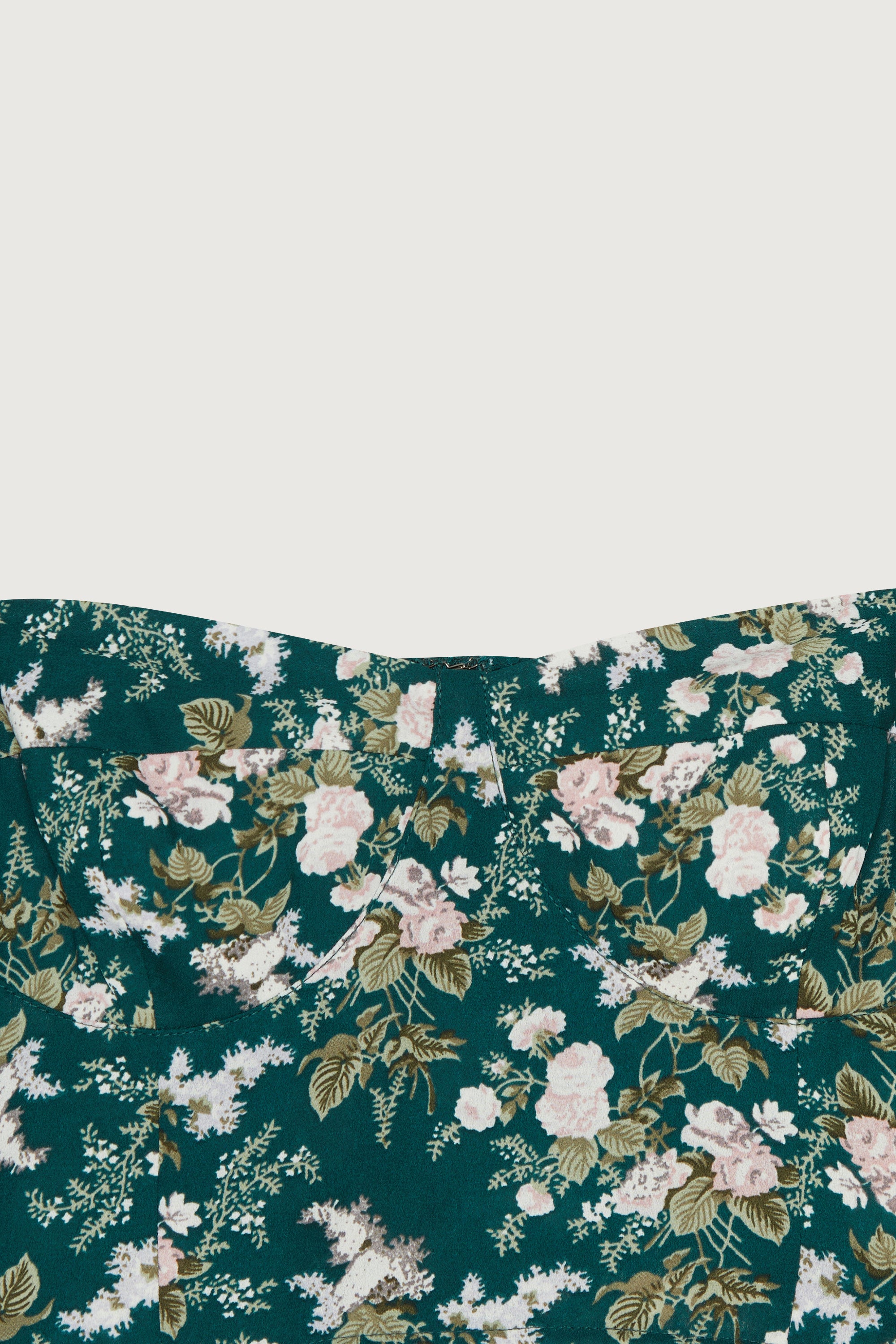 FLORAL PUFF SLEEVE TOP Outlet Reliable