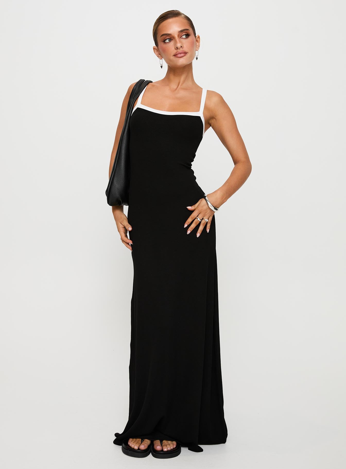 Austrina Maxi Dress Black Buy Cheap Popular