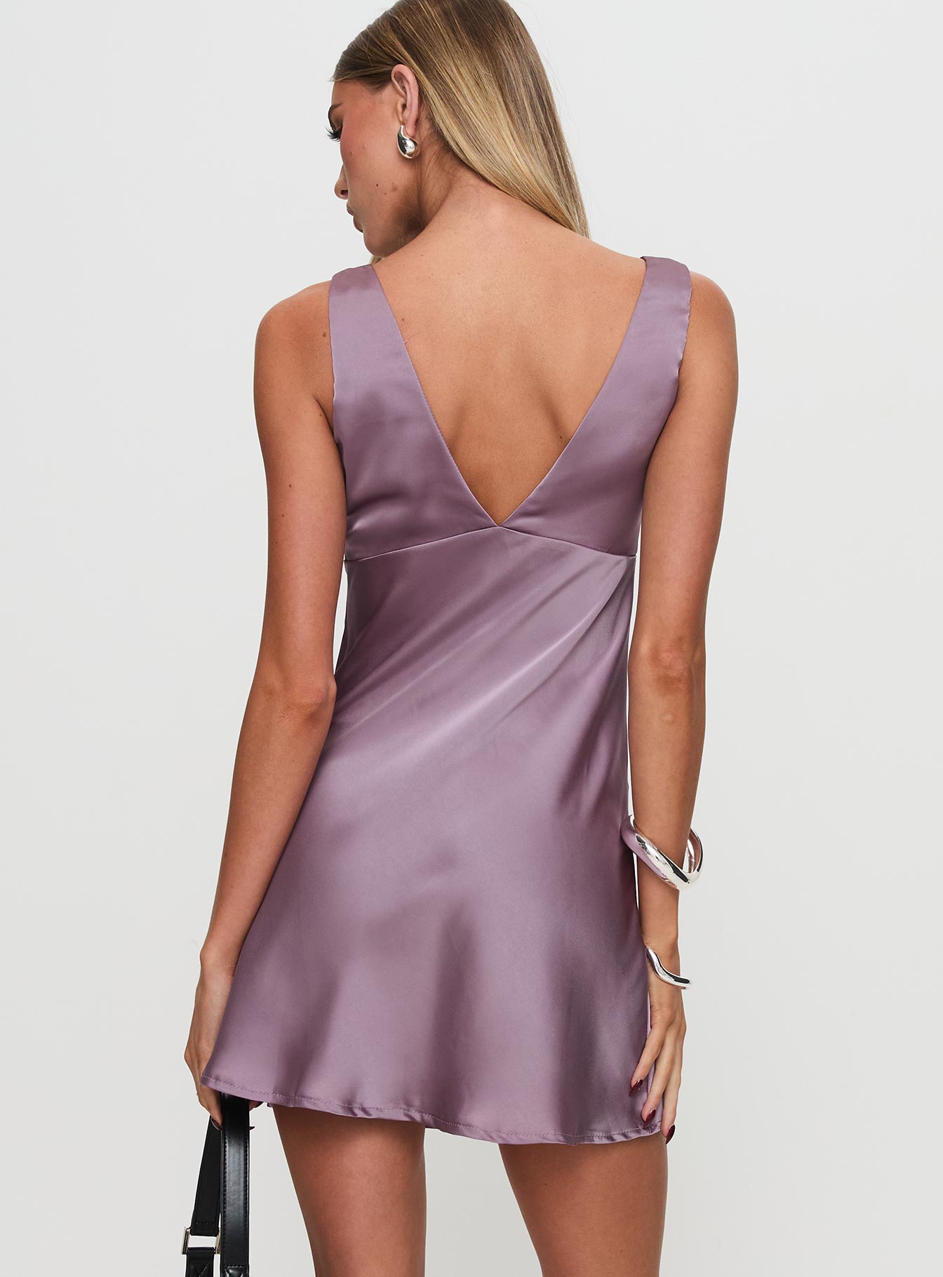 Kosettina Mini Dress Mauve Manchester