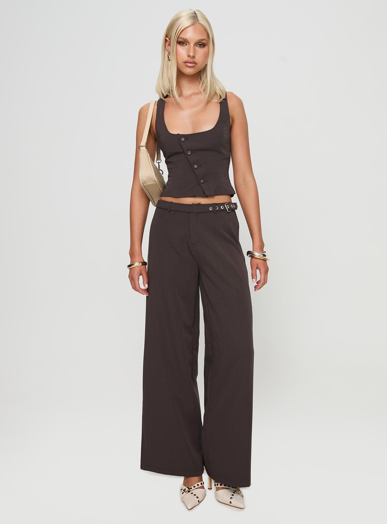 Miku Pants Brown Petite Clearance Online Online