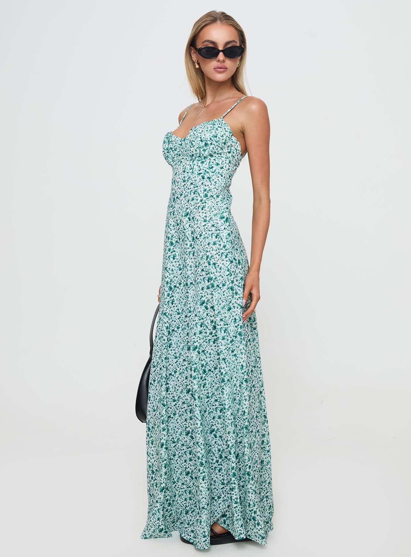 Easten Maxi Dress Green Shop Sale Online