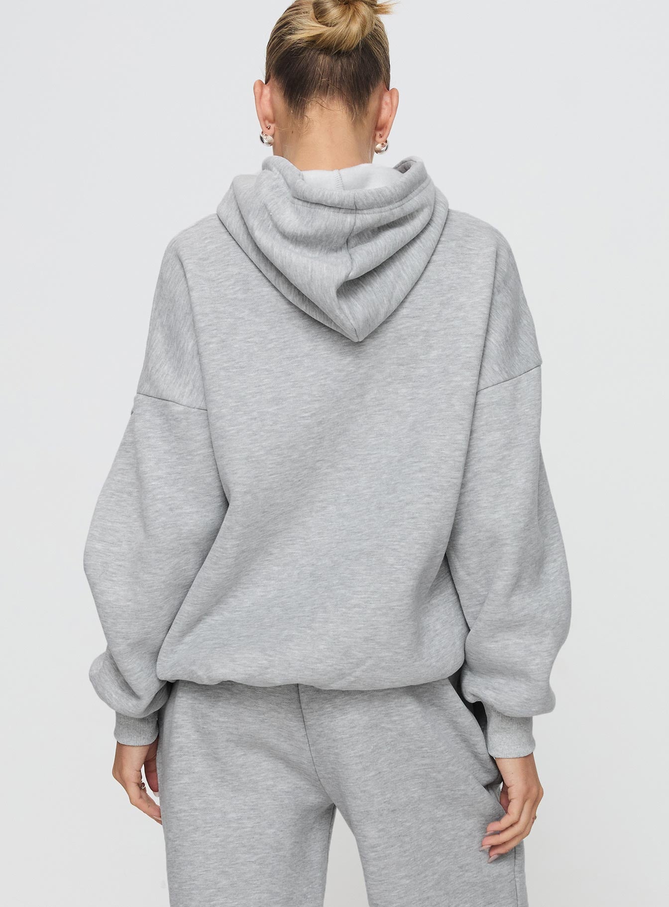 Dream Fleece Classic Hoodie Grey Marl Cheap Pictures