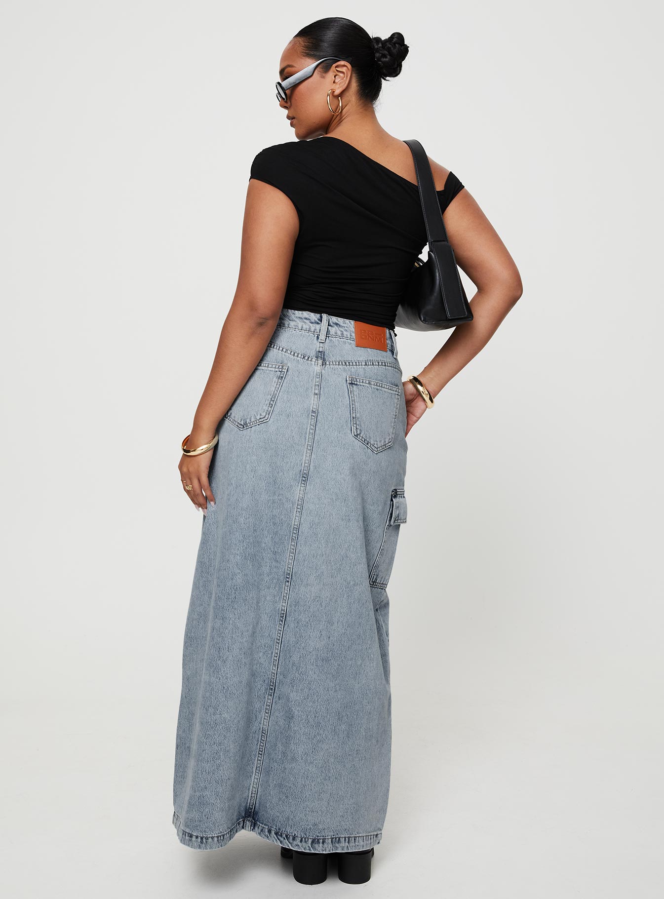 McGuane Denim Midi Skirt Petite Cheap Sale Low Pice Fee Shipping