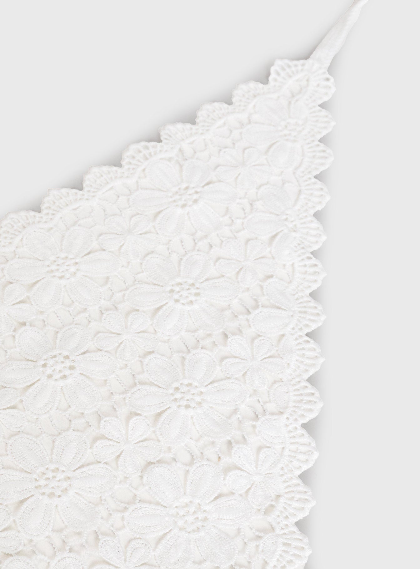 Pinot Lace Hair Scarf White Latest