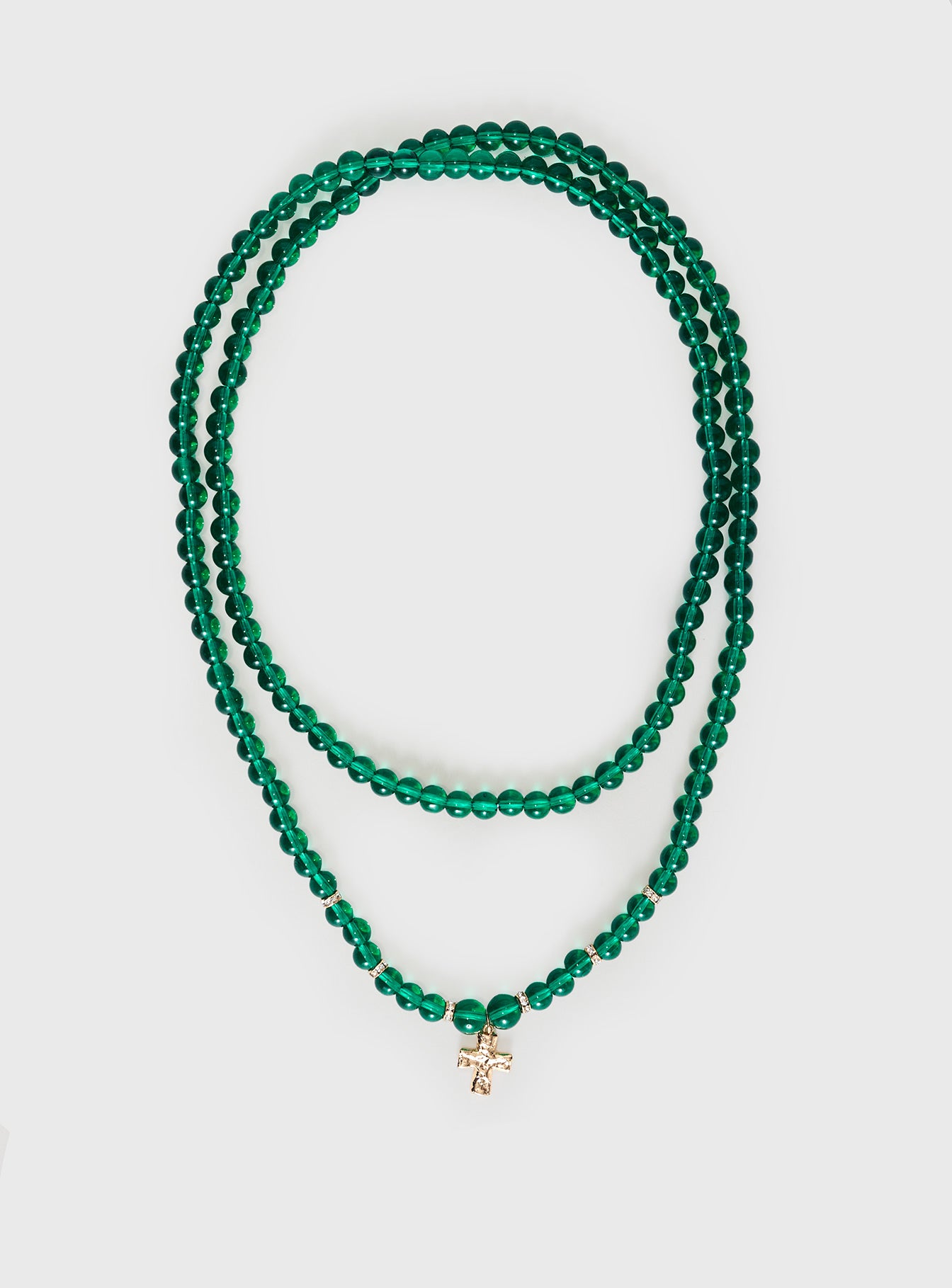 Klaude Necklace Green / Gold For Sale Free Shipping