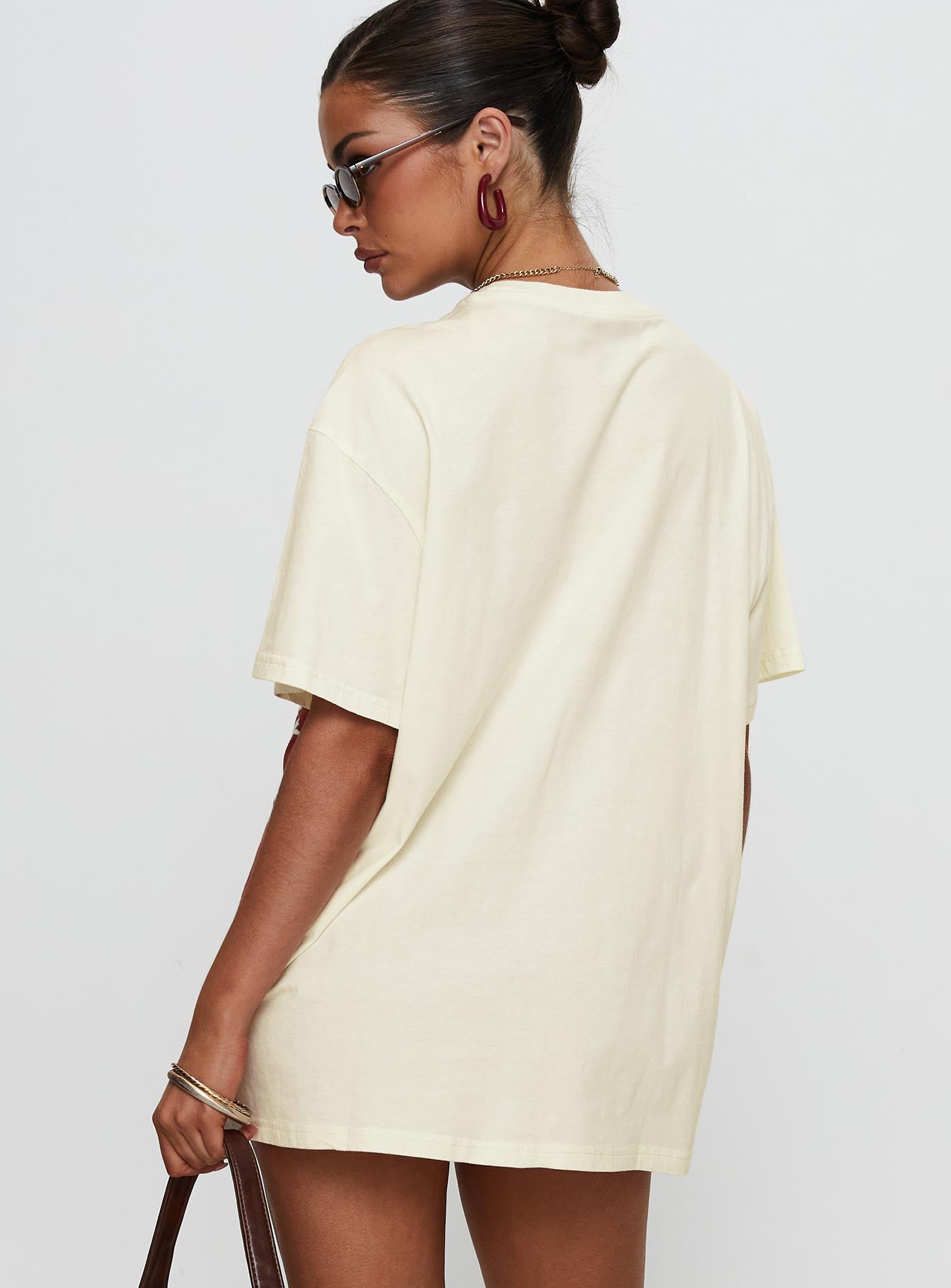 Cherrie Amore Oversized Tee White Best Place Cheap Pice