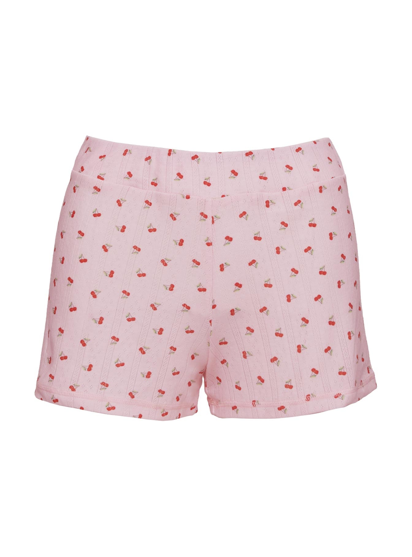 On A Cloud Pointelle Sleep Short Pink Cherry Discount Fast Delivery