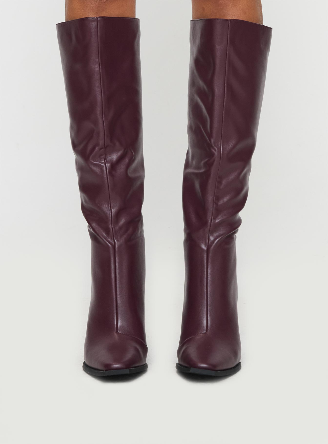 Keeley Boots Matte Burgundy Cheap The Cheapest