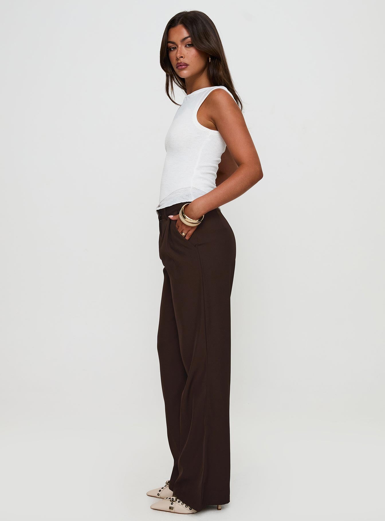 Ambient Wide Leg Pant Chocolate Cheap Sale Manchester Great Sale