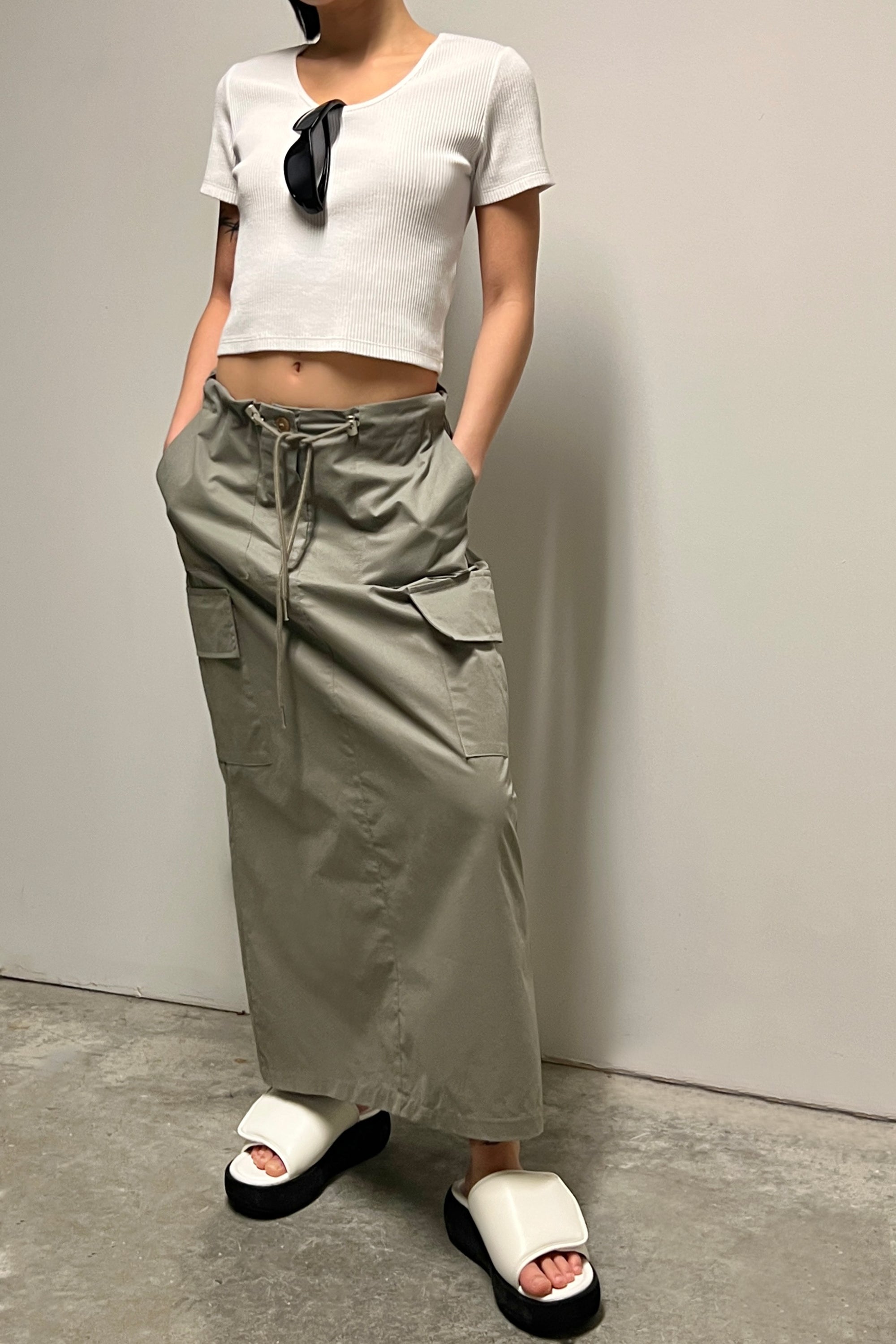 MIDI CARGO SKIRT Reliable Sale Online