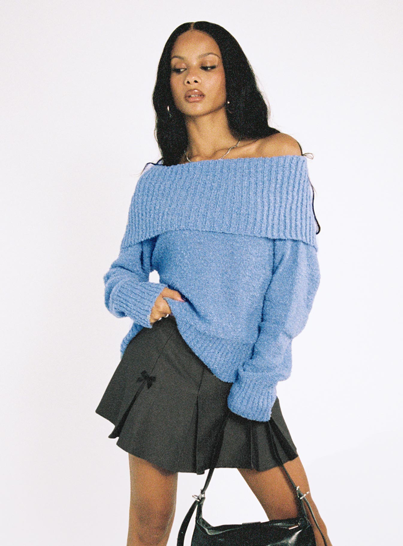 Little Bow Peep Mini Skirt Grey Online Cheap Pice