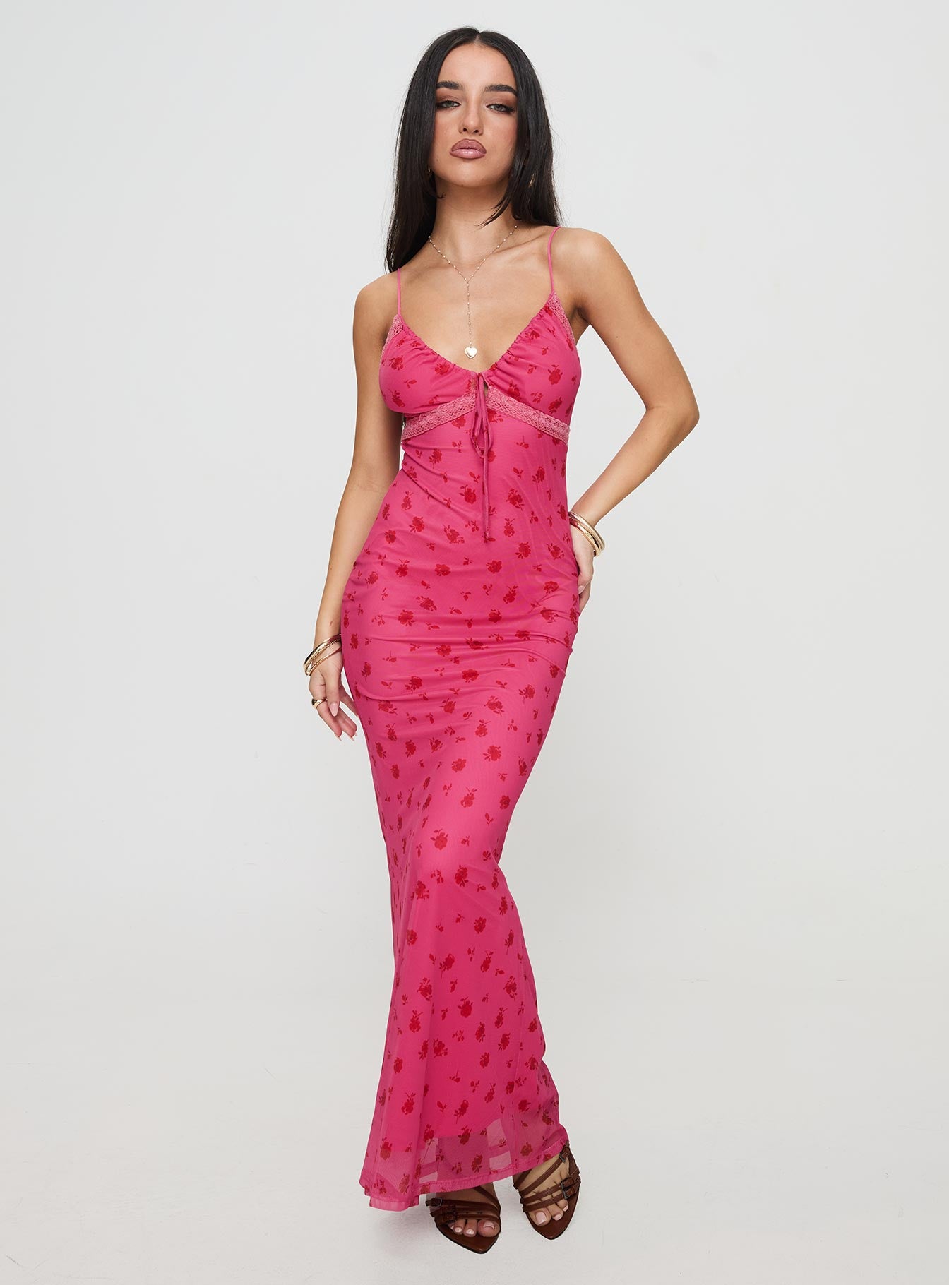 Nevelle Dress Pink Floral Outlet Footaction