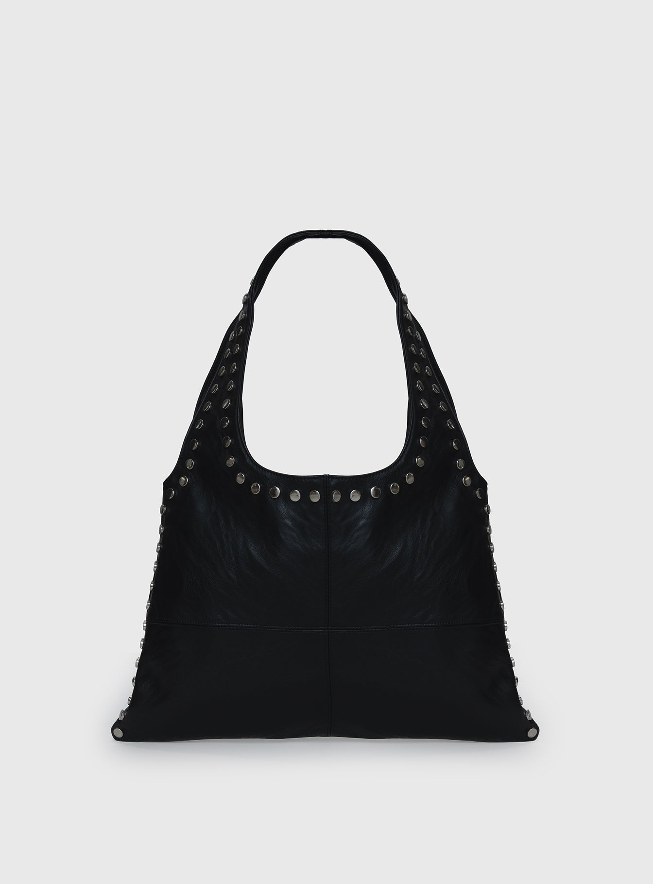 Tell The Truth Studded Bag Black / Silver Newest For Sale