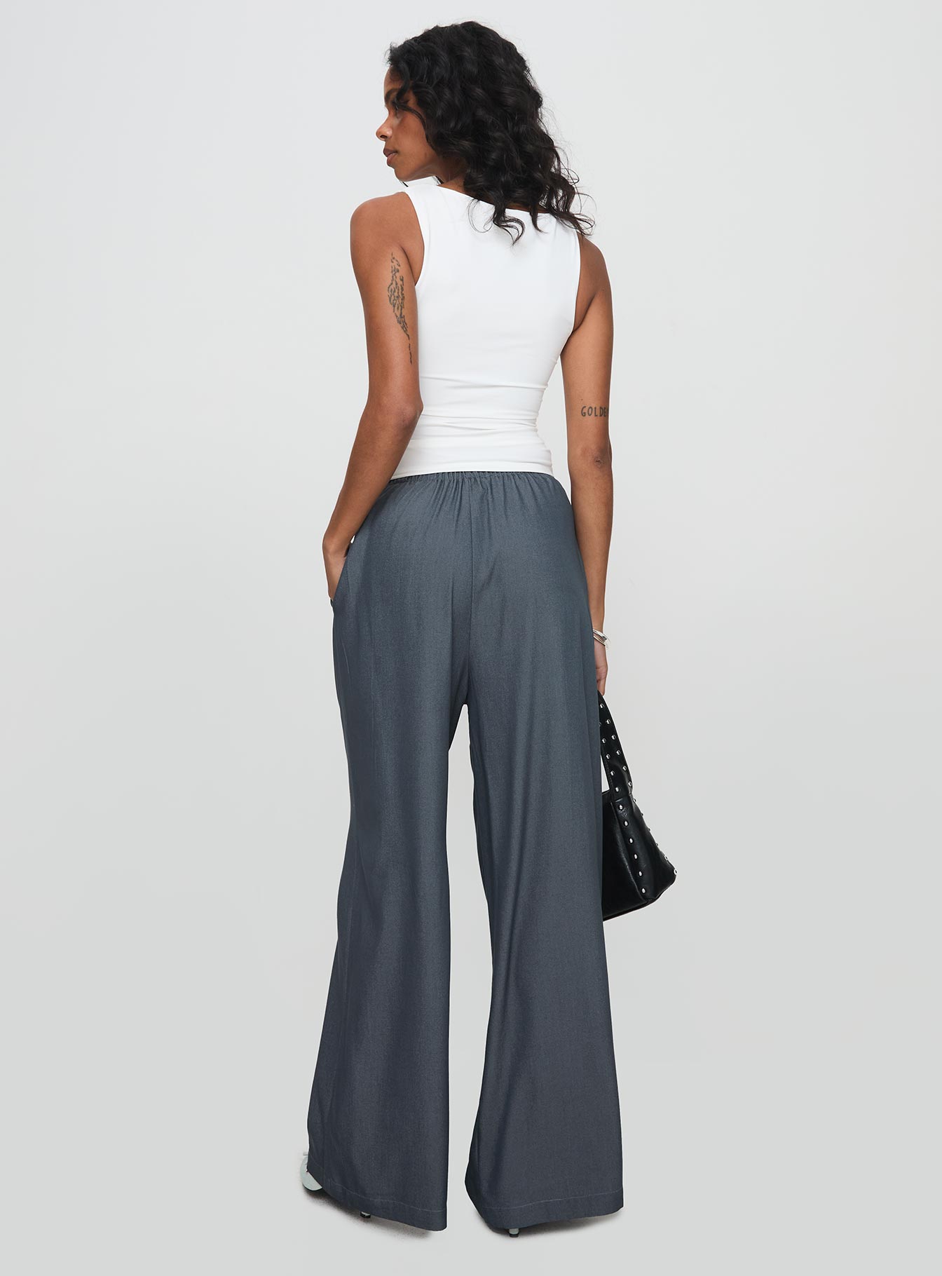 Tallilah Pants Dark Chambray Reliable For Sale