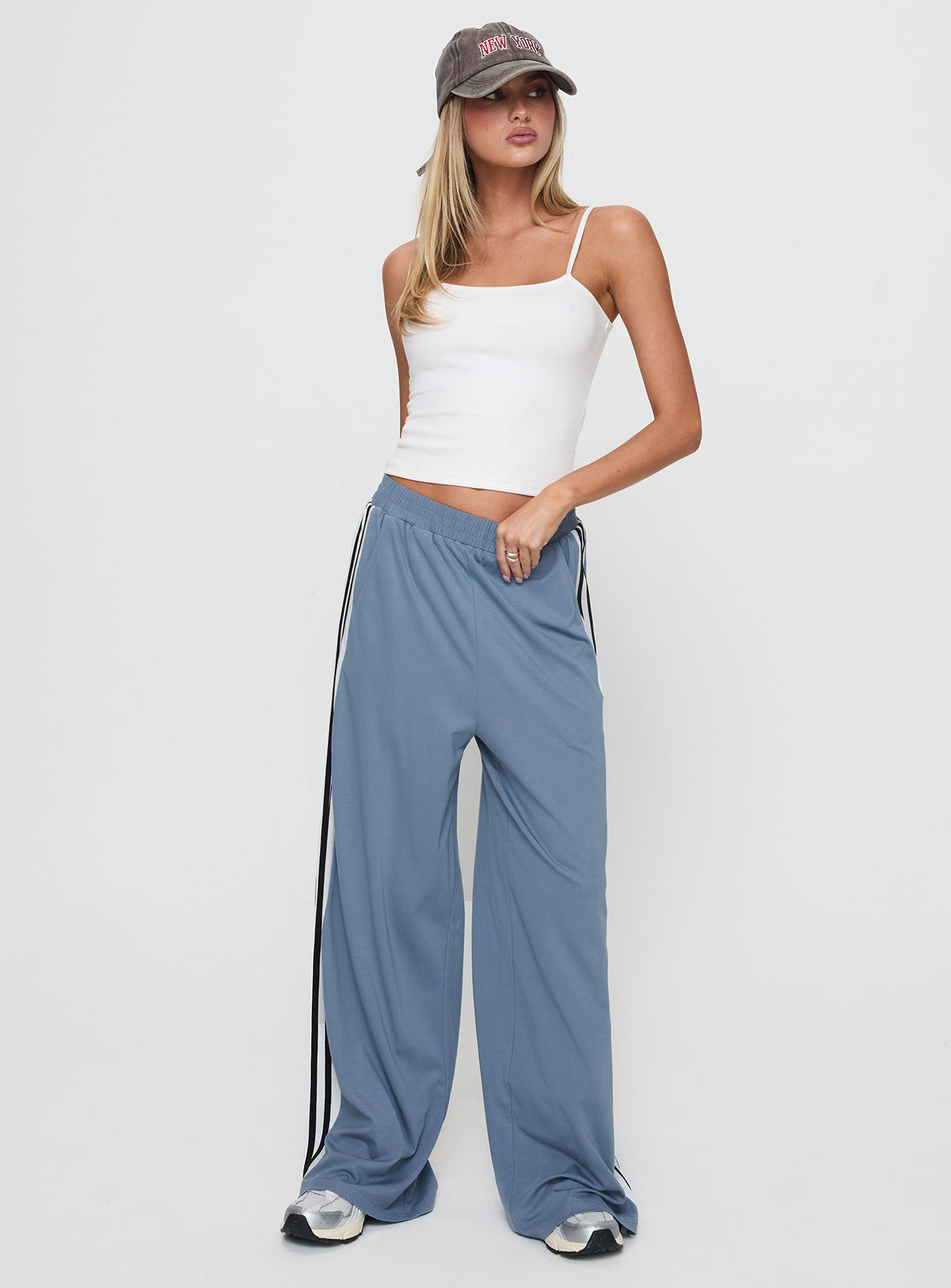 Dime Track Pants Blue Outlet For Sale