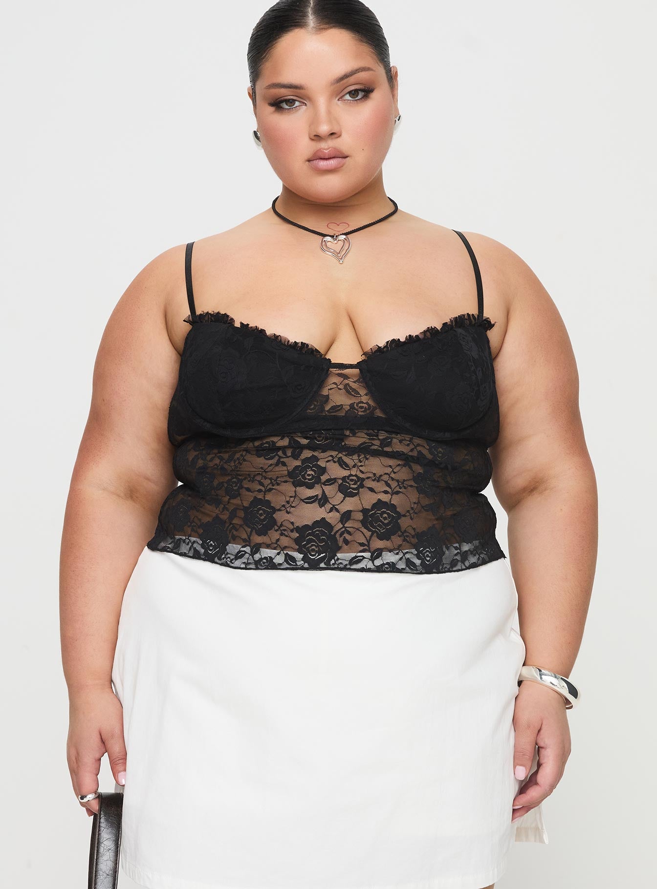 Kerr Lace Top Black Curve Free Shipping Shop