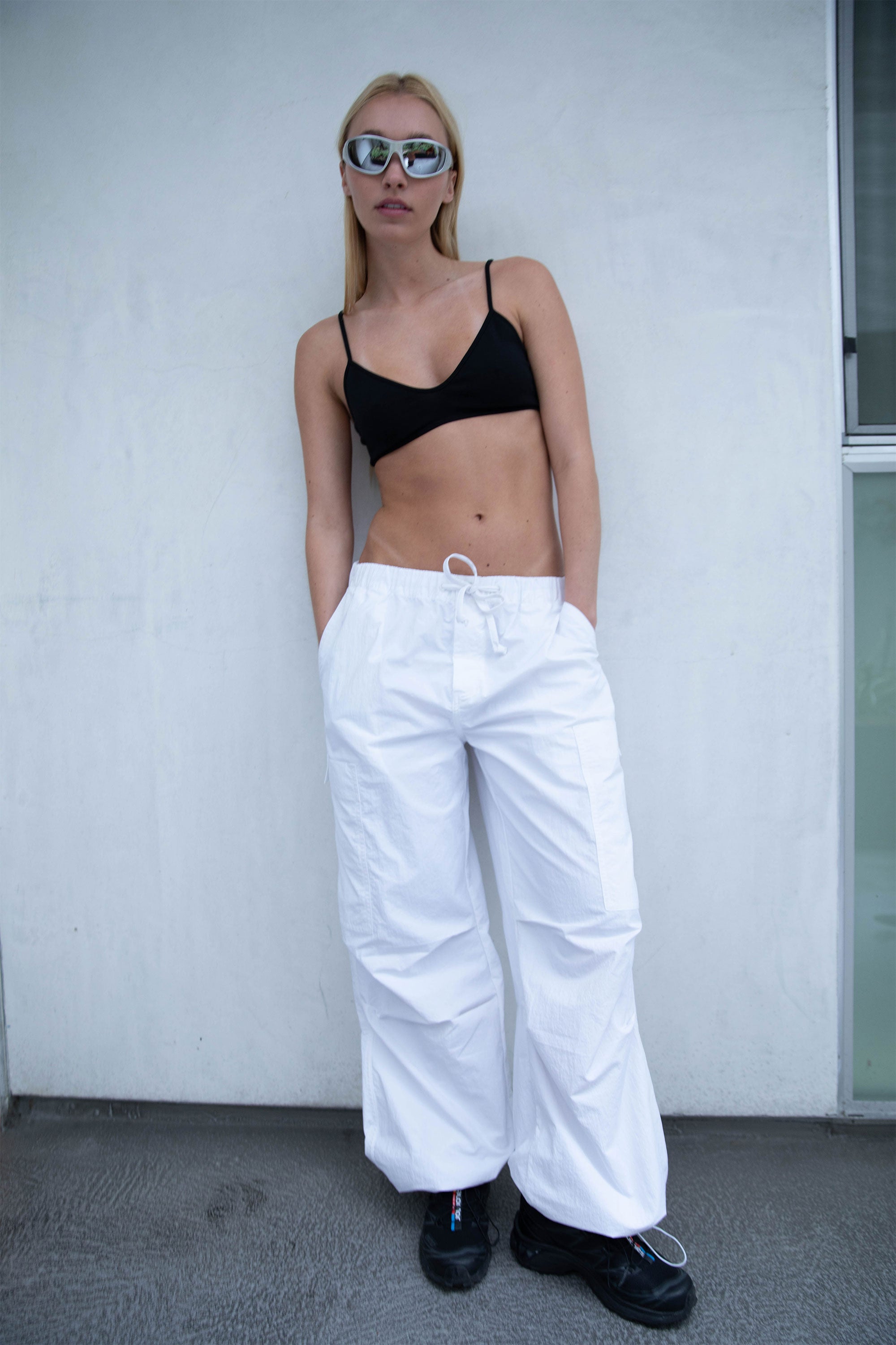 WIDE LEG PARACHUTE PANT Official Online