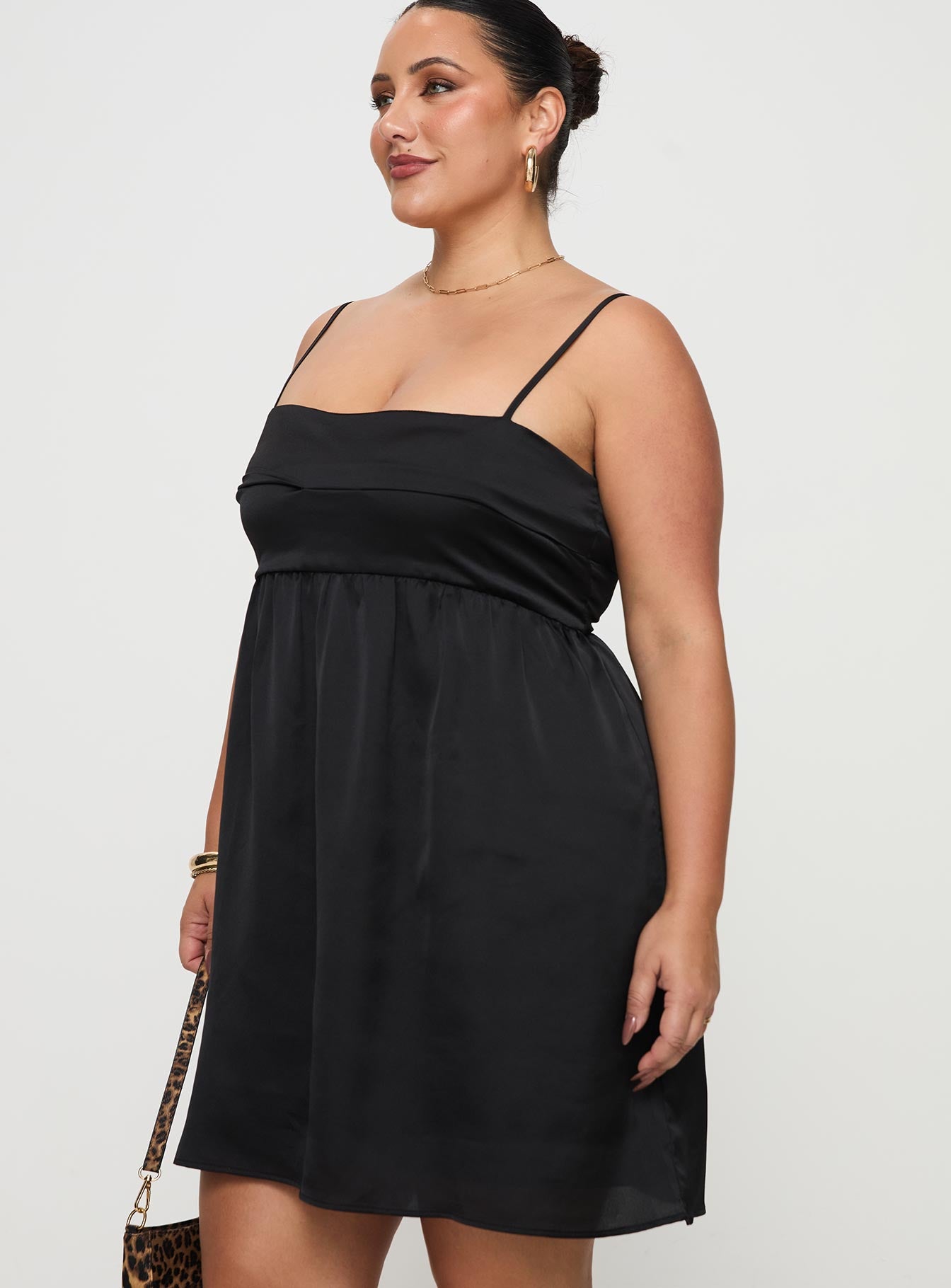 Ortega Mini Dress Black Curve 2025 Online