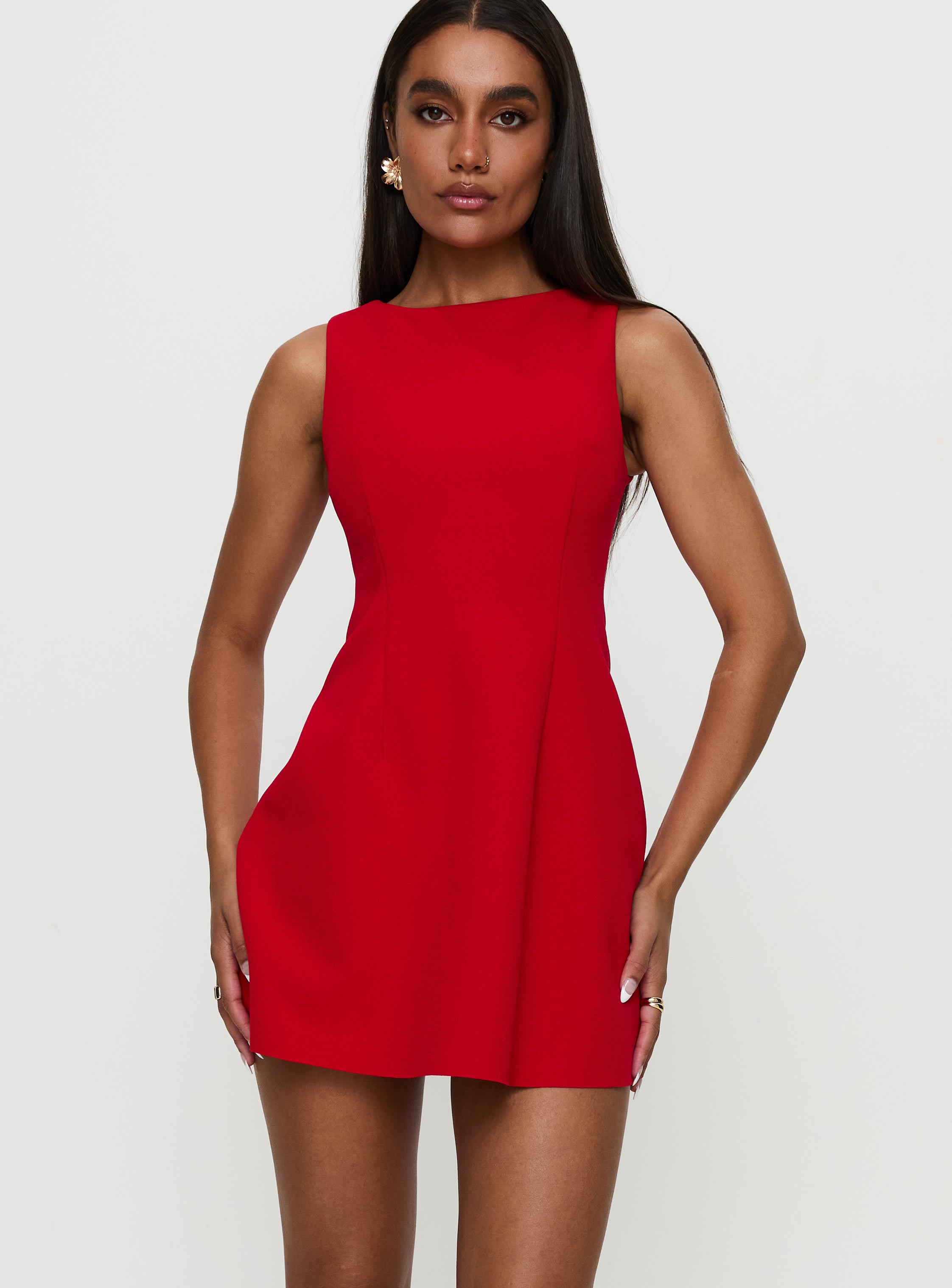 Anse Mini Dress Red Cheap Best