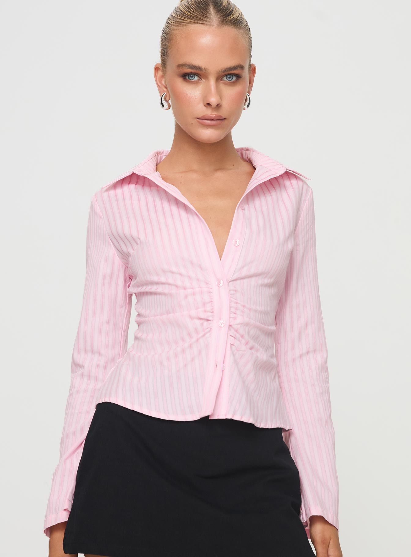 Ambrose Shirt Pink Stripe Buy Cheap Limited Edition